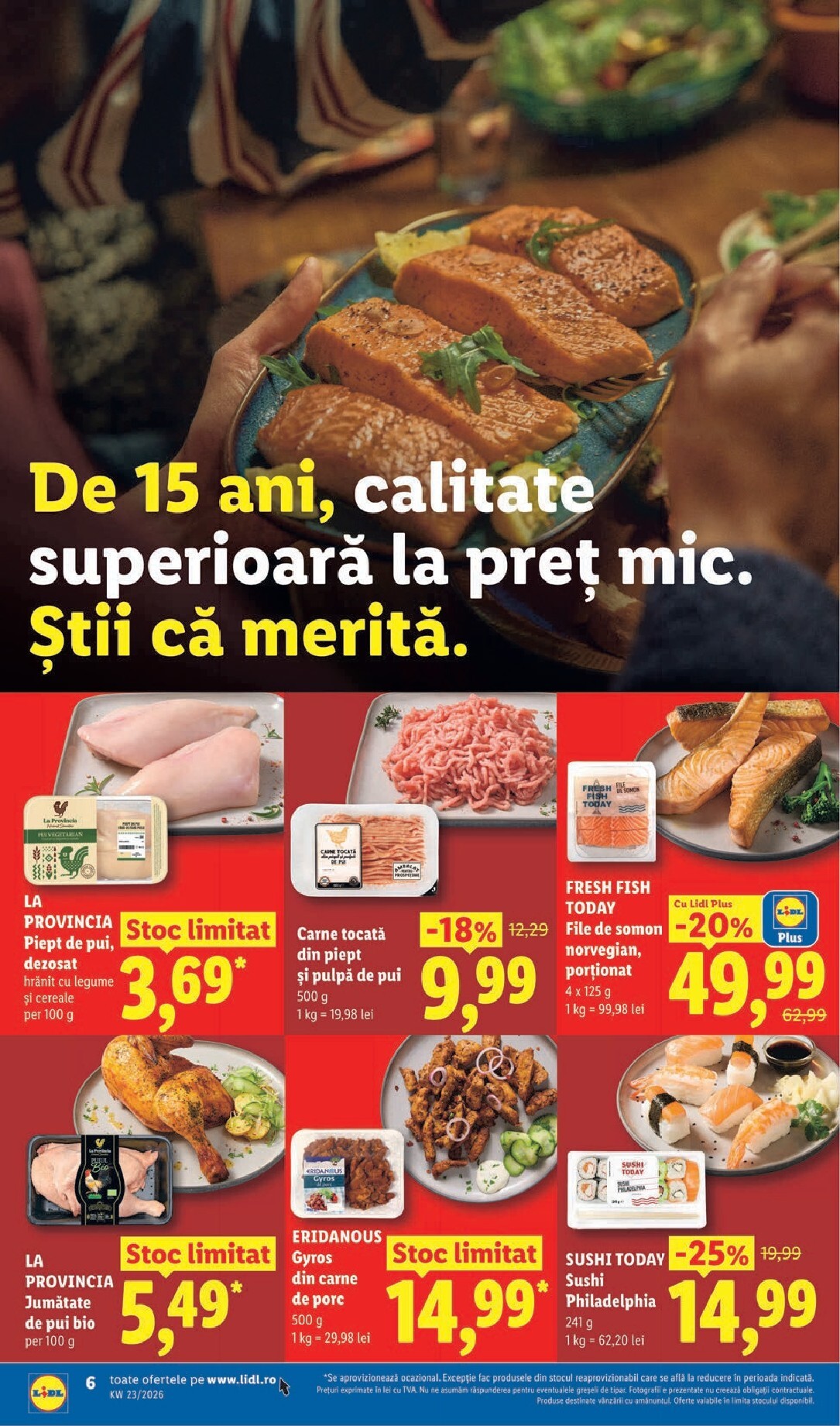 lidl - Lidl - Catalogul săptămânal pliante pentru săptămâna viitoare de la luni 01.06.2026 până la duminică 07.06.2026 - page: 6