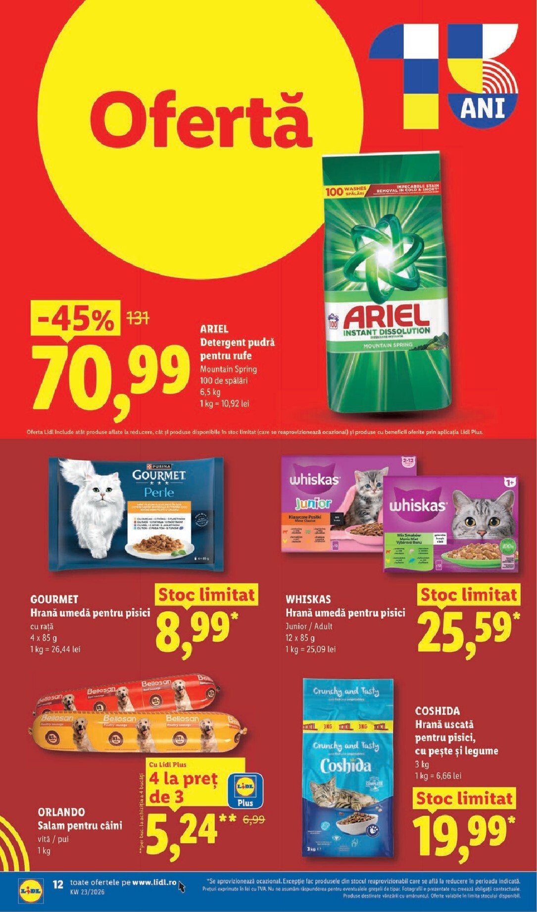 lidl - Lidl - Catalogul săptămânal pliante pentru săptămâna viitoare de la luni 01.06.2026 până la duminică 07.06.2026 - page: 12