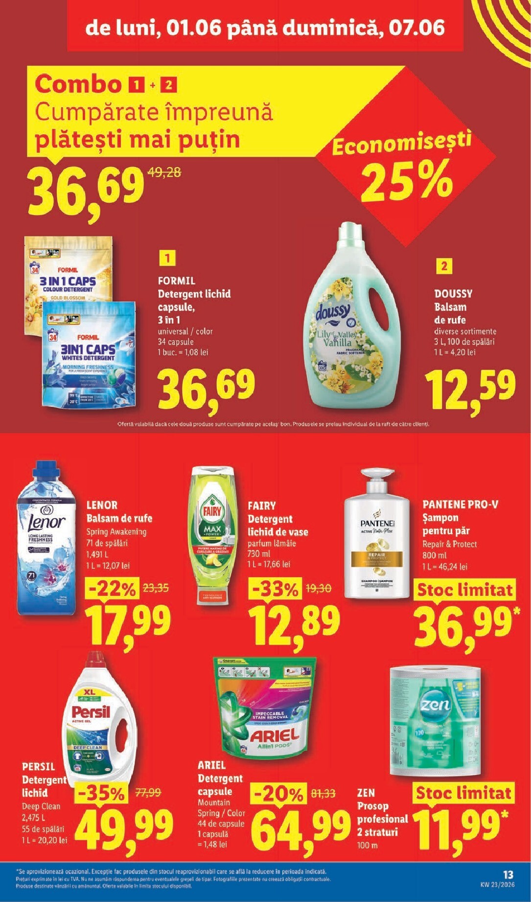 lidl - Lidl - Catalogul săptămânal pliante pentru săptămâna viitoare de la luni 01.06.2026 până la duminică 07.06.2026 - page: 13