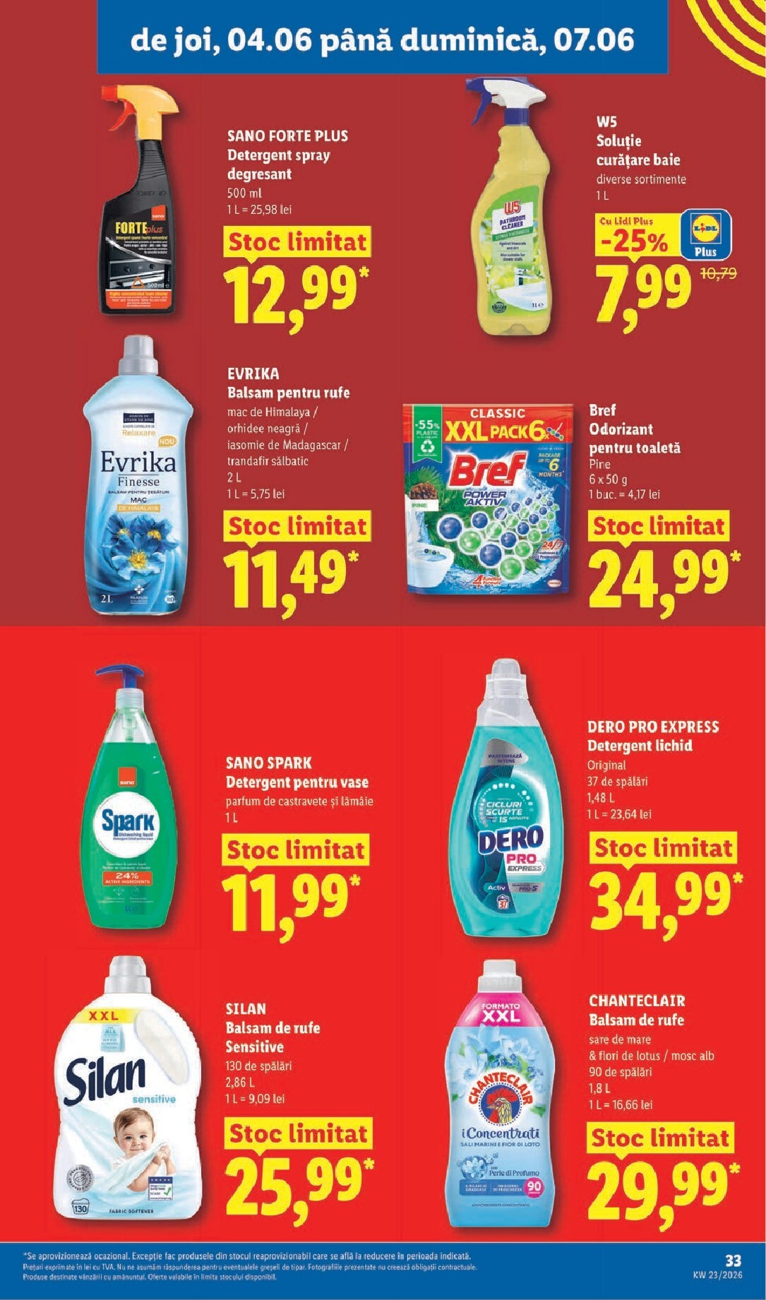 lidl - Lidl - Catalogul săptămânal pliante pentru săptămâna viitoare de la luni 01.06.2026 până la duminică 07.06.2026 - page: 33