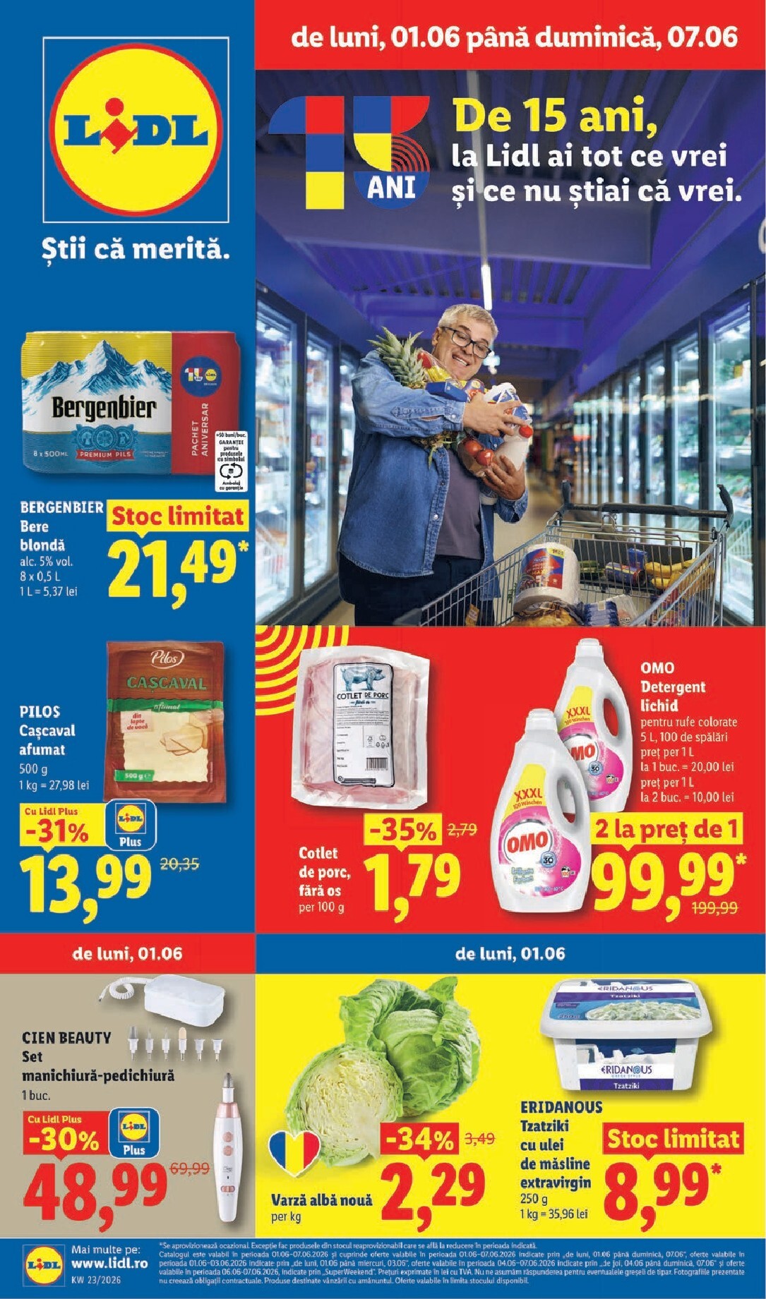 lidl - Lidl - Catalogul săptămânal pliante pentru săptămâna viitoare de la luni 01.06.2026 până la duminică 07.06.2026