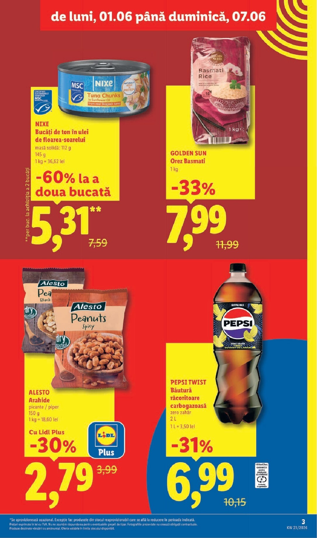 lidl - Lidl - Catalogul săptămânal pliante pentru săptămâna viitoare de la luni 01.06.2026 până la duminică 07.06.2026 - page: 3