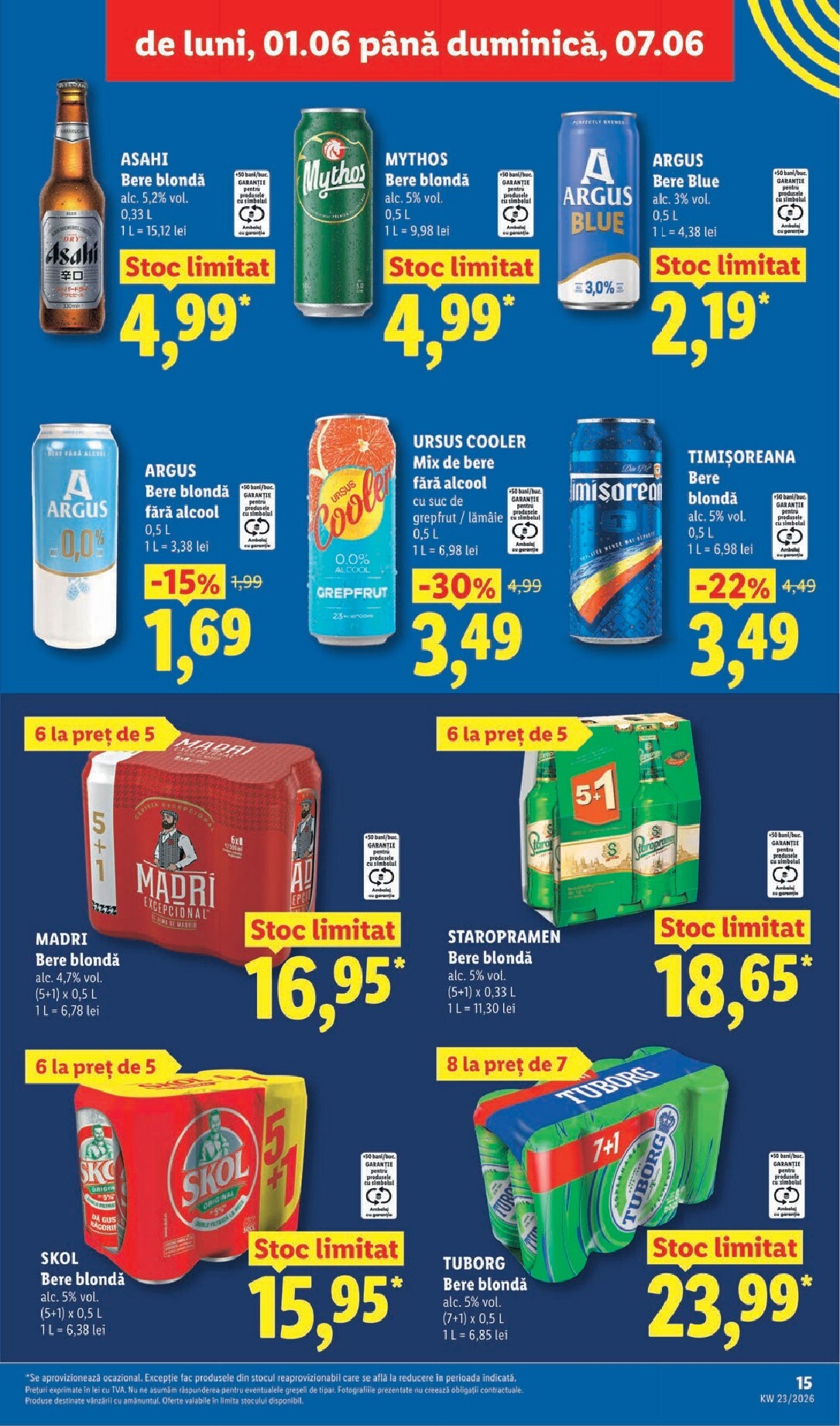 lidl - Lidl - Catalogul săptămânal pliante pentru săptămâna viitoare de la luni 01.06.2026 până la duminică 07.06.2026 - page: 15