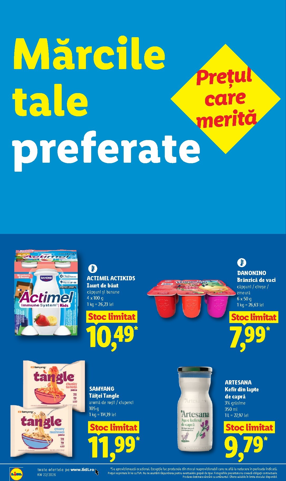 lidl - Brosura Lidl - Catalogul săptămânal valabilă de la luni 25.05.2026 până la duminică 31.05.2026 - page: 22