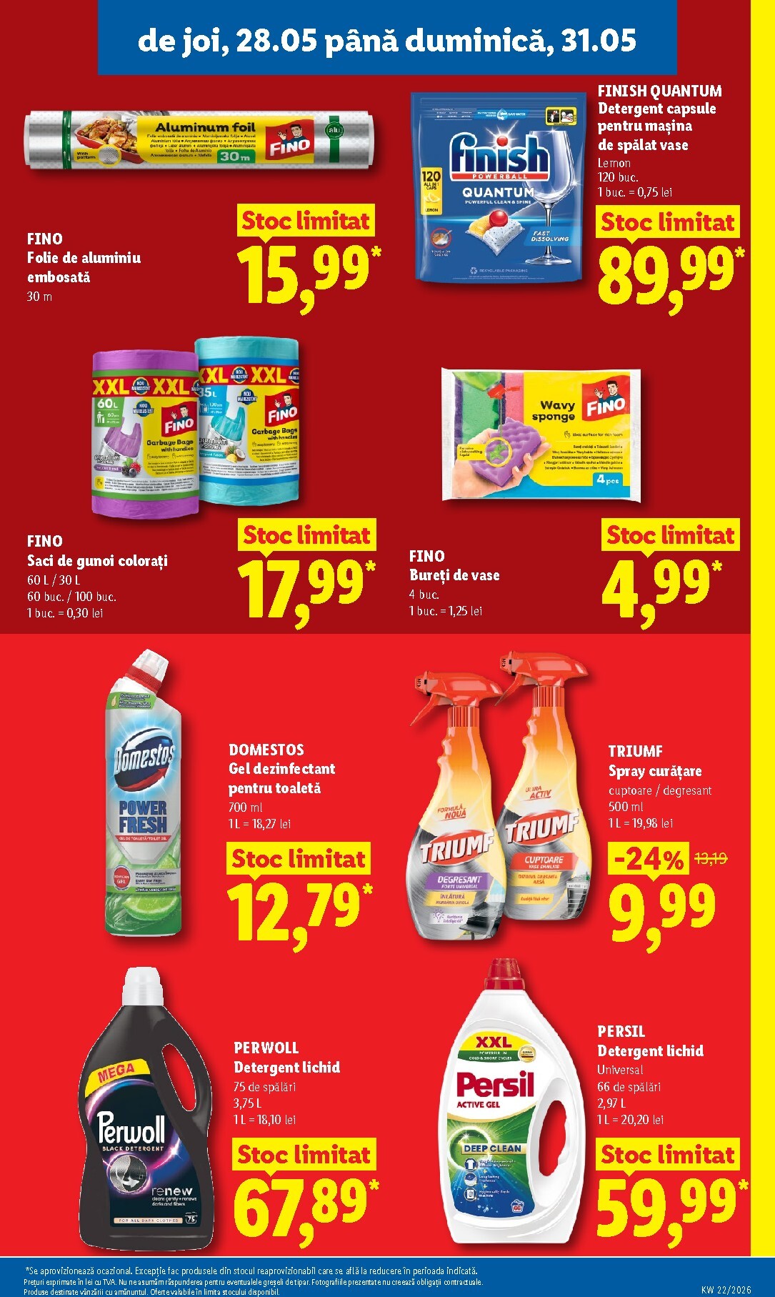 lidl - Brosura Lidl - Catalogul săptămânal valabilă de la luni 25.05.2026 până la duminică 31.05.2026 - page: 63