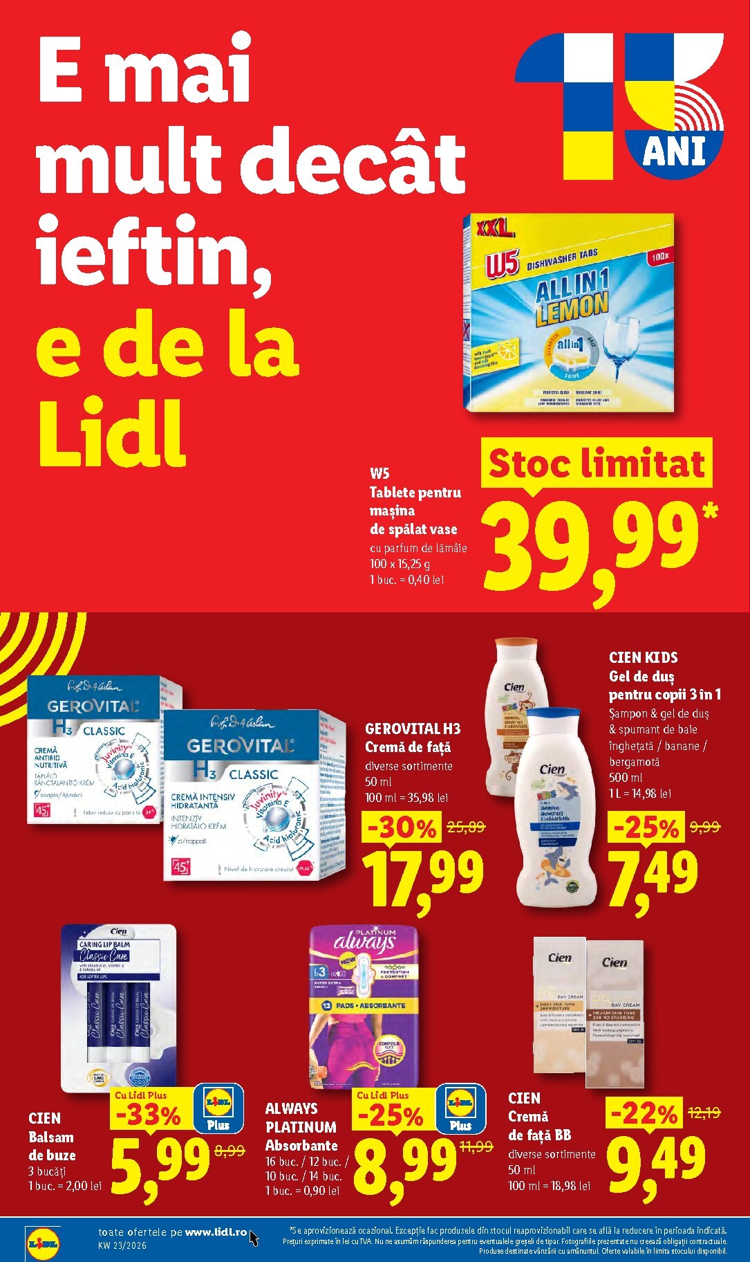 lidl - Lidl pliante pentru săptămâna viitoare de la luni 01.06.2026 până la duminică 07.06.2026 - page: 64