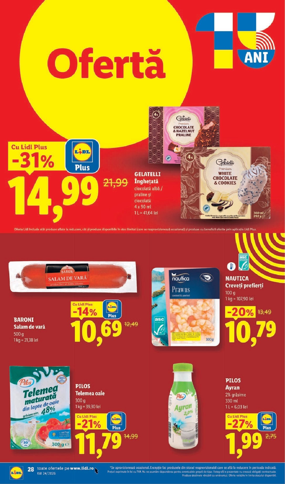 lidl - Lidl pliante pentru săptămâna viitoare de la luni 08.06.2026 până la duminică 14.06.2026 - page: 28