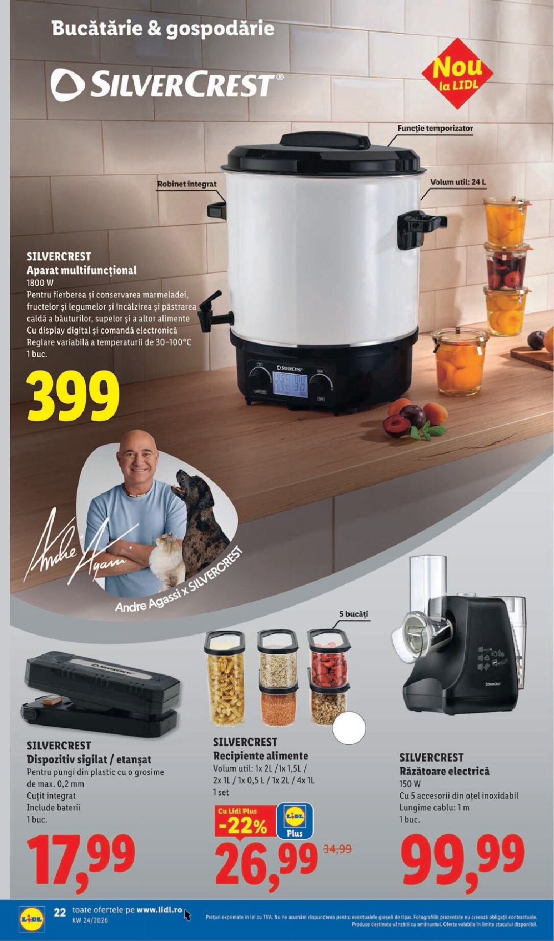 lidl - Lidl pliante pentru săptămâna viitoare de la luni 08.06.2026 până la duminică 14.06.2026 - page: 22