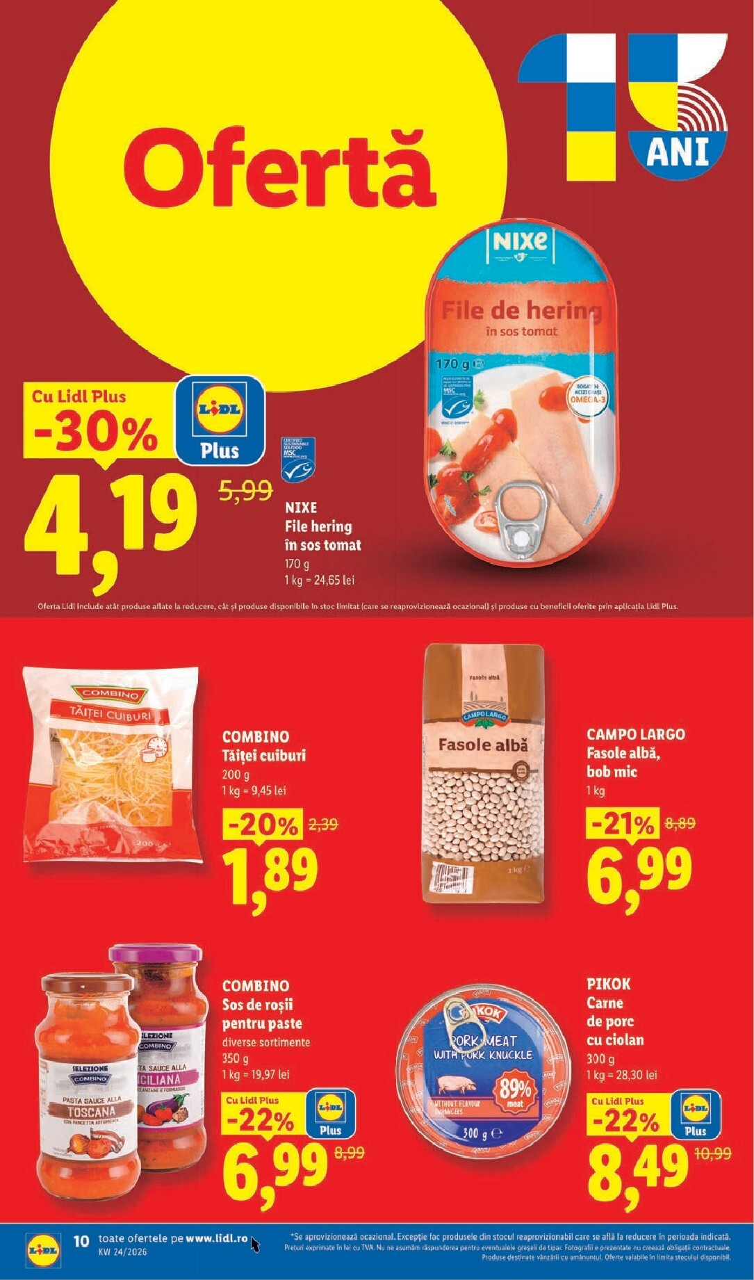 lidl - Lidl pliante pentru săptămâna viitoare de la luni 08.06.2026 până la duminică 14.06.2026 - page: 10