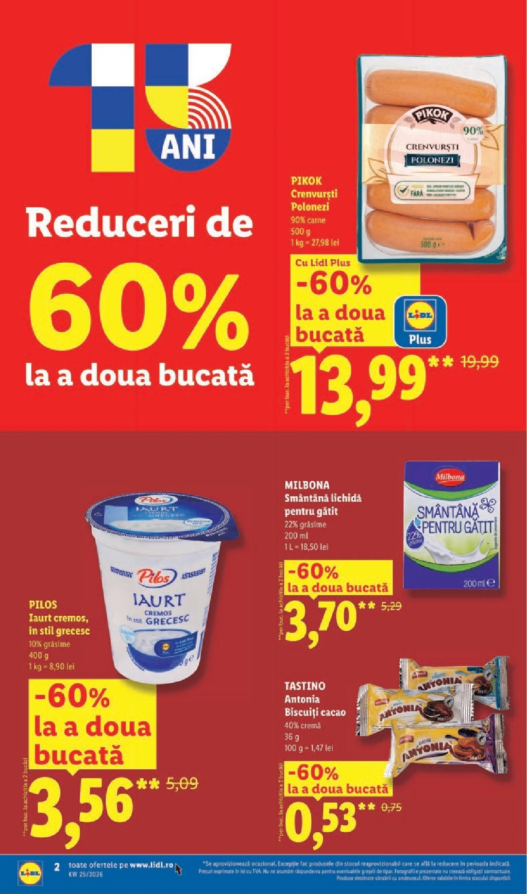 lidl - Lidl pliante pentru săptămâna viitoare de la luni 15.06.2026 până la duminică 21.06.2026 - page: 2