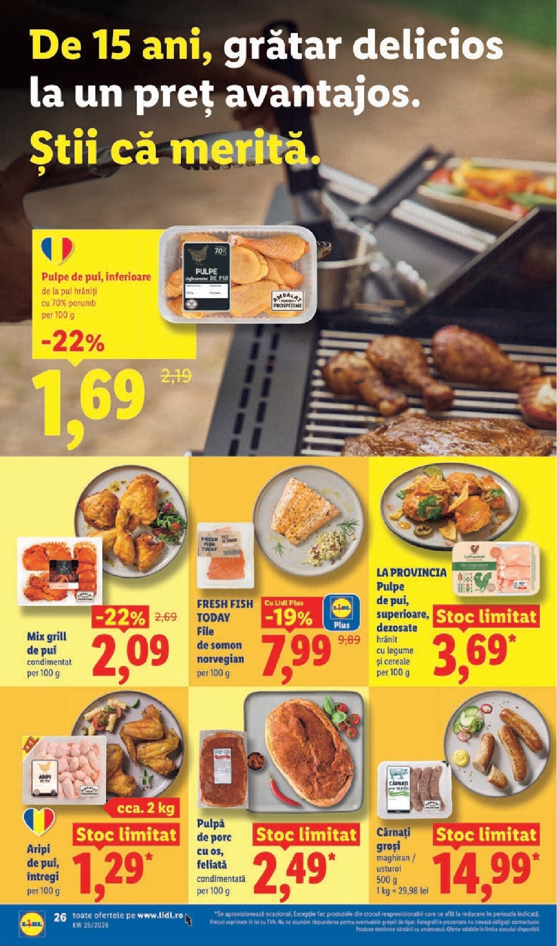 lidl - Lidl pliante pentru săptămâna viitoare de la luni 15.06.2026 până la duminică 21.06.2026 - page: 26