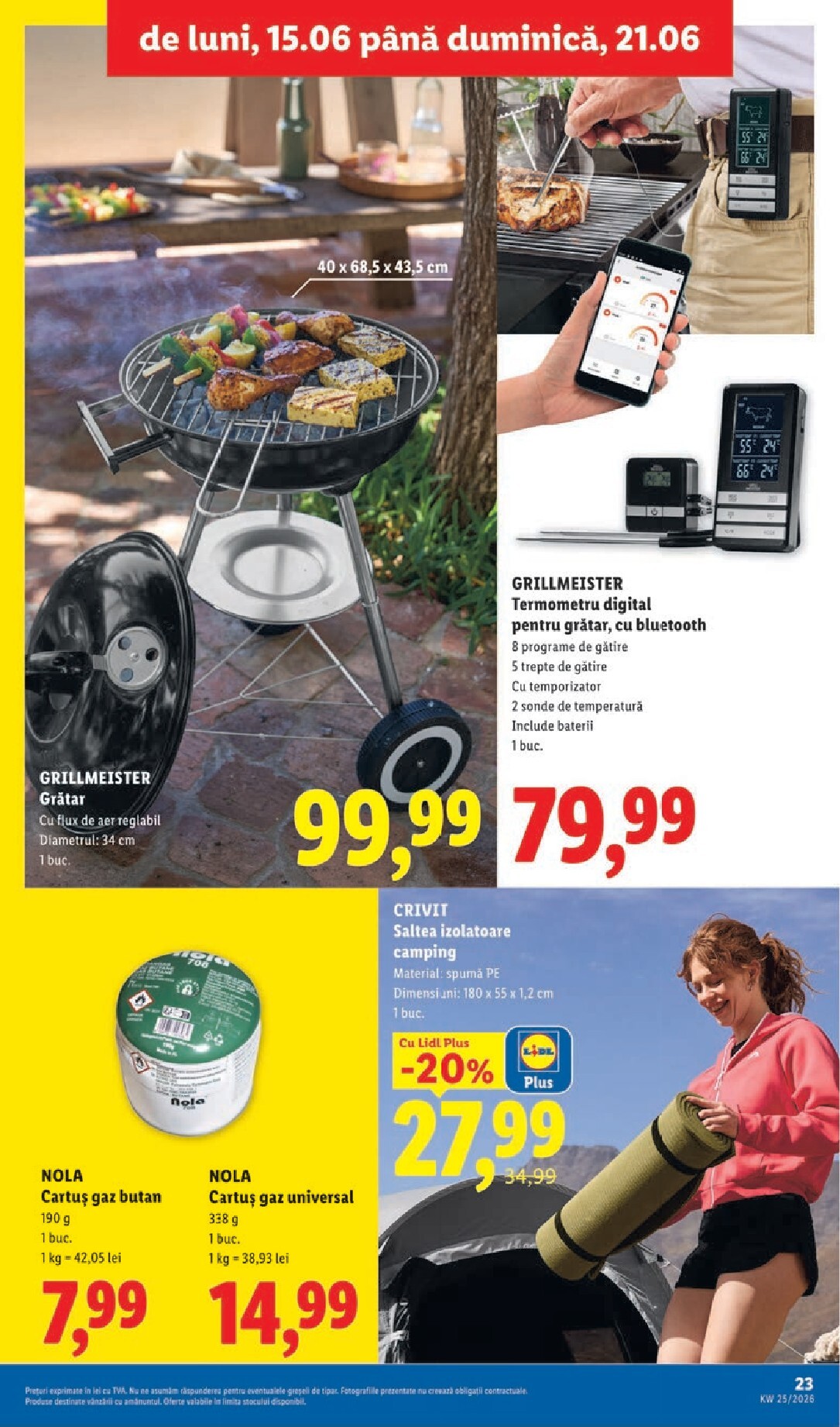lidl - Lidl pliante pentru săptămâna viitoare de la luni 15.06.2026 până la duminică 21.06.2026 - page: 23