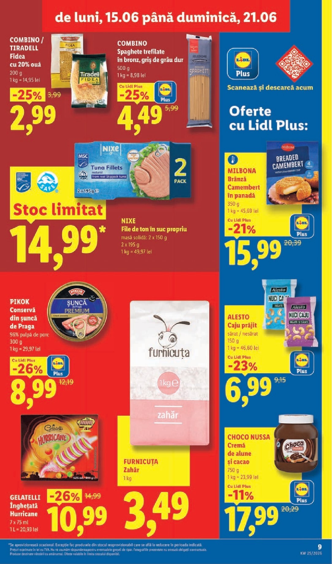 lidl - Lidl pliante pentru săptămâna viitoare de la luni 15.06.2026 până la duminică 21.06.2026 - page: 9