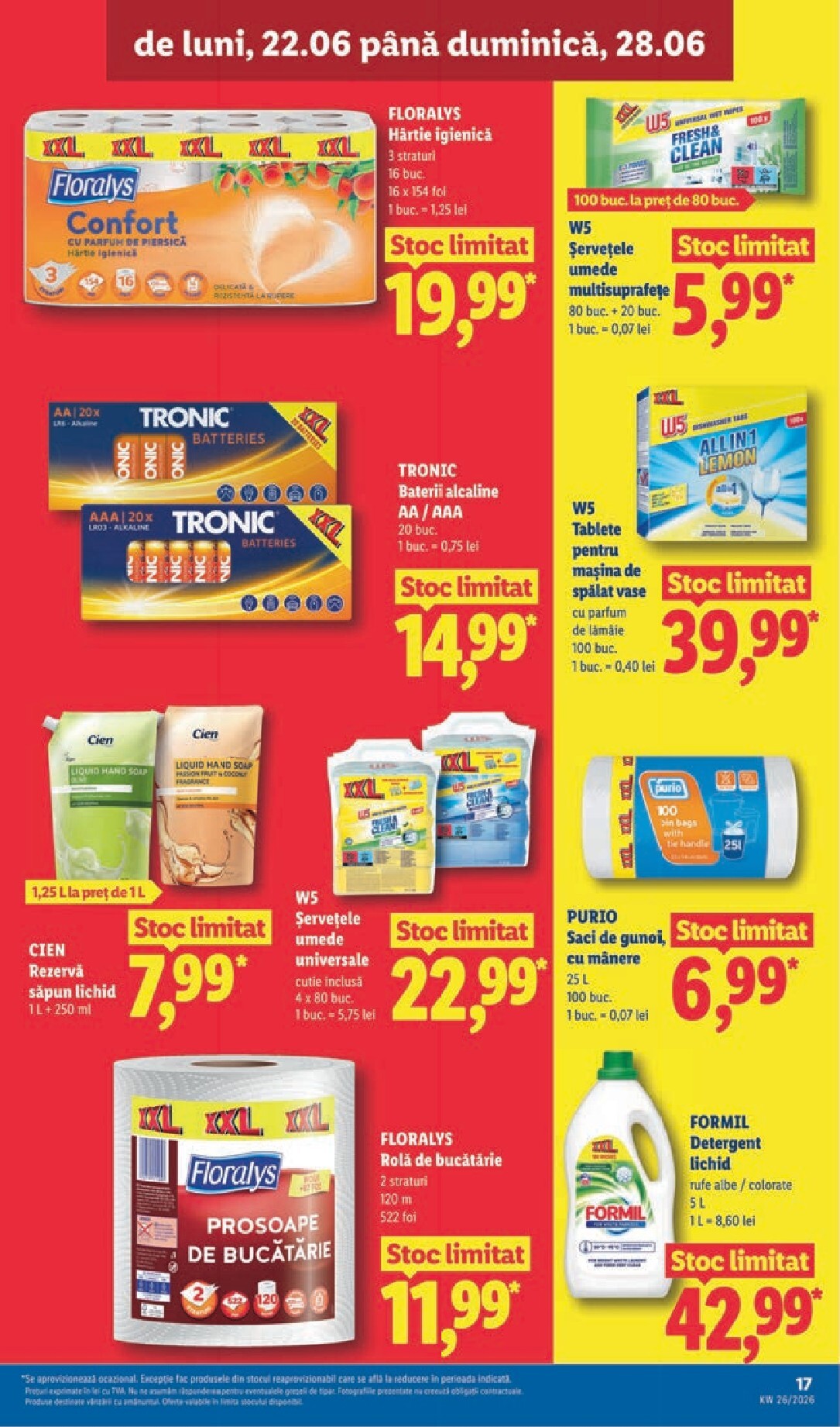 lidl - Lidl pliante pentru săptămâna viitoare de la luni 22.06.2026 până la duminică 28.06.2026 - page: 17