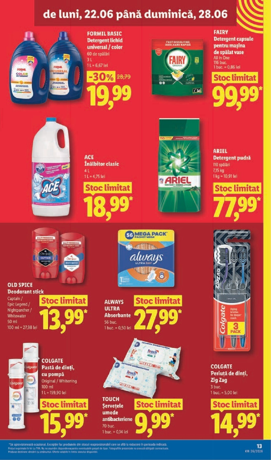 lidl - Lidl pliante pentru săptămâna viitoare de la luni 22.06.2026 până la duminică 28.06.2026 - page: 13