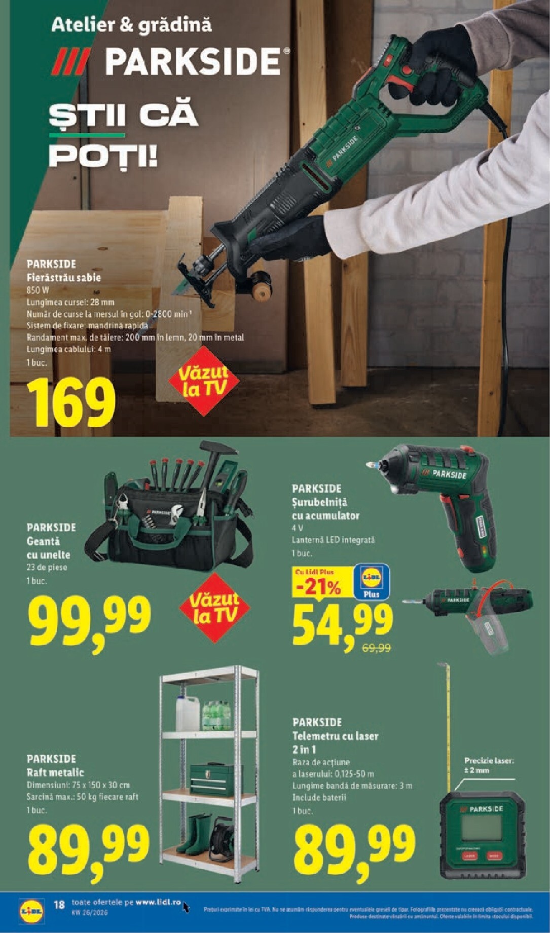 lidl - Lidl pliante pentru săptămâna viitoare de la luni 22.06.2026 până la duminică 28.06.2026 - page: 18
