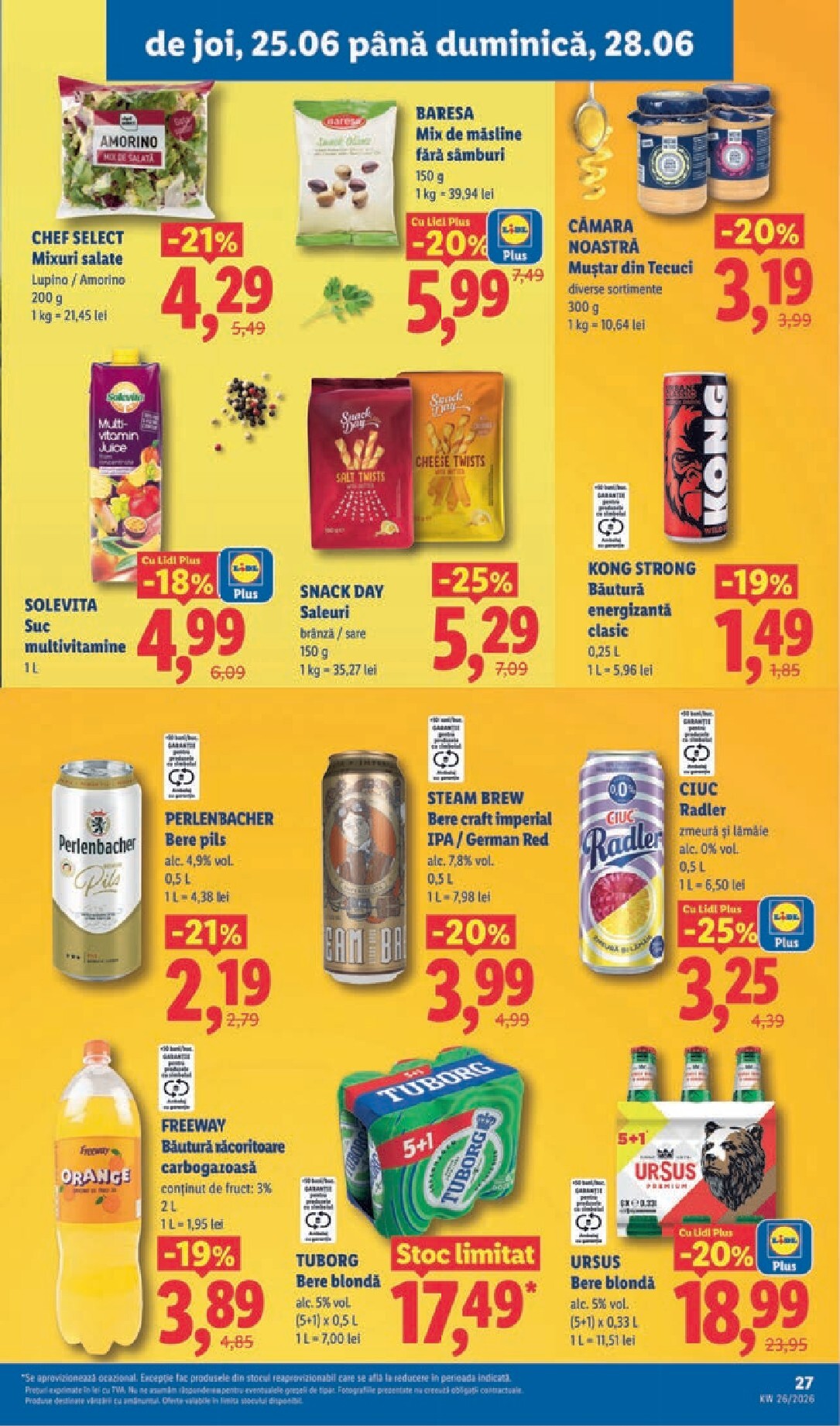 lidl - Lidl pliante pentru săptămâna viitoare de la luni 22.06.2026 până la duminică 28.06.2026 - page: 27