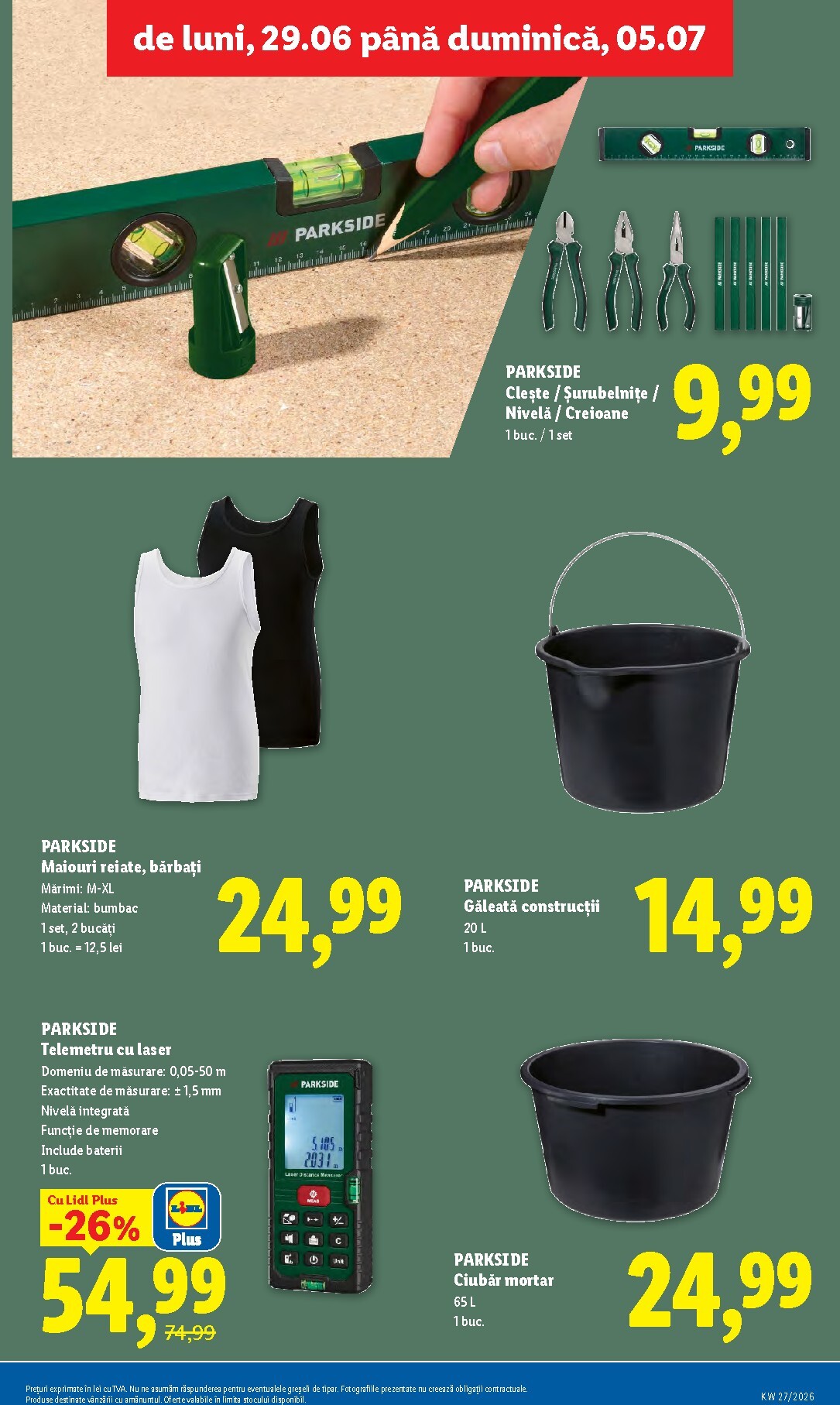 lidl - Lidl - Catalogul săptămânal pliante pentru săptămâna viitoare de la luni 29.06.2026 până la duminică 05.07.2026 - page: 53