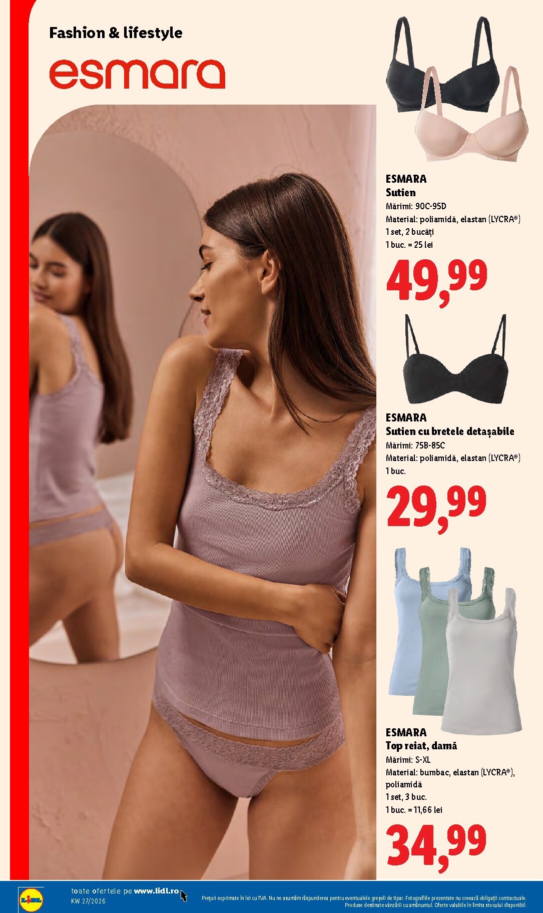 lidl - Lidl - Catalogul săptămânal pliante pentru săptămâna viitoare de la luni 29.06.2026 până la duminică 05.07.2026 - page: 50