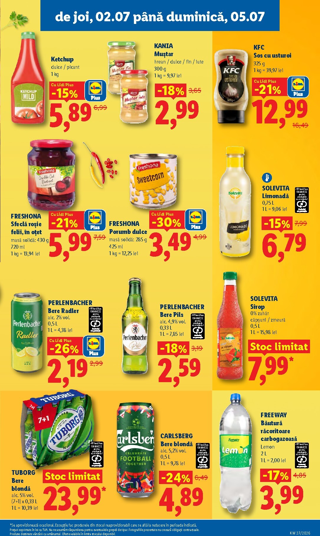 lidl - Lidl - Catalogul săptămânal pliante pentru săptămâna viitoare de la luni 29.06.2026 până la duminică 05.07.2026 - page: 63