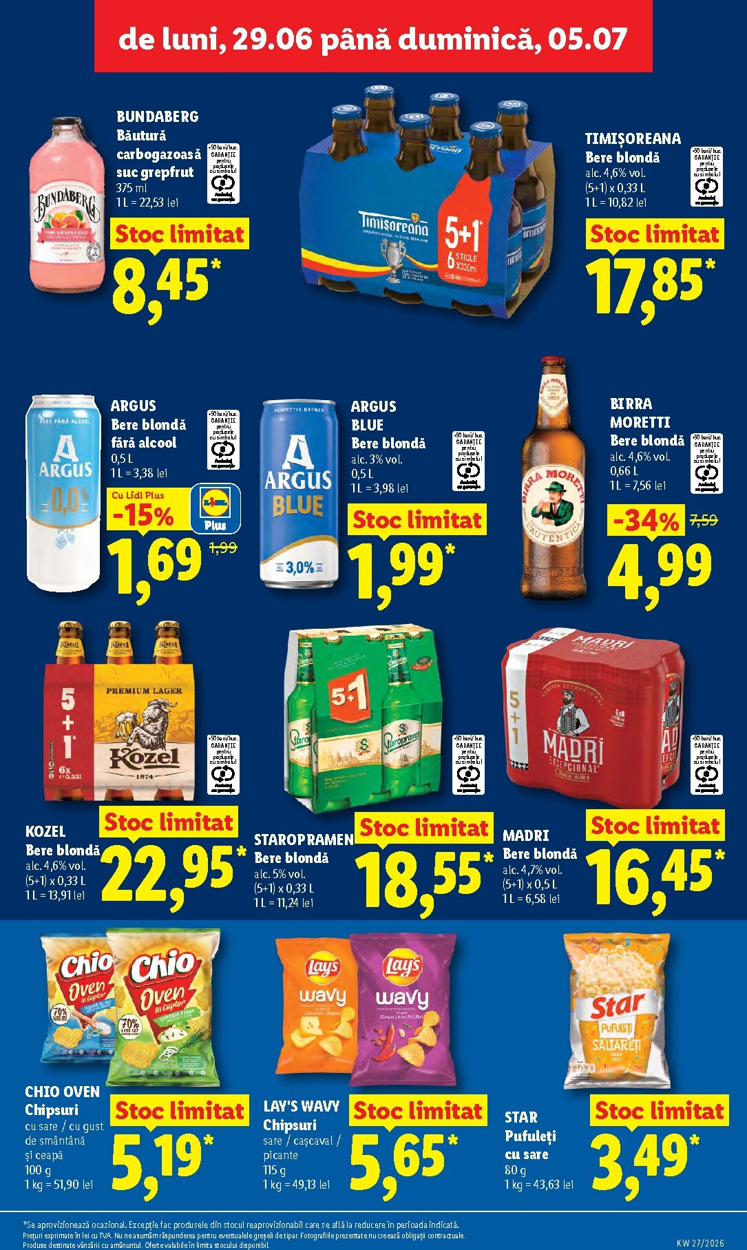 lidl - Lidl - Catalogul săptămânal pliante pentru săptămâna viitoare de la luni 29.06.2026 până la duminică 05.07.2026 - page: 17