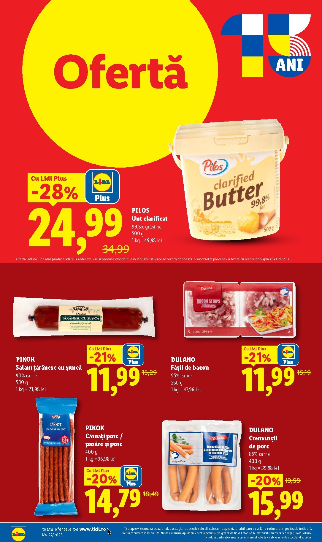 lidl - Lidl - Catalogul săptămânal pliante pentru săptămâna viitoare de la luni 29.06.2026 până la duminică 05.07.2026 - page: 14