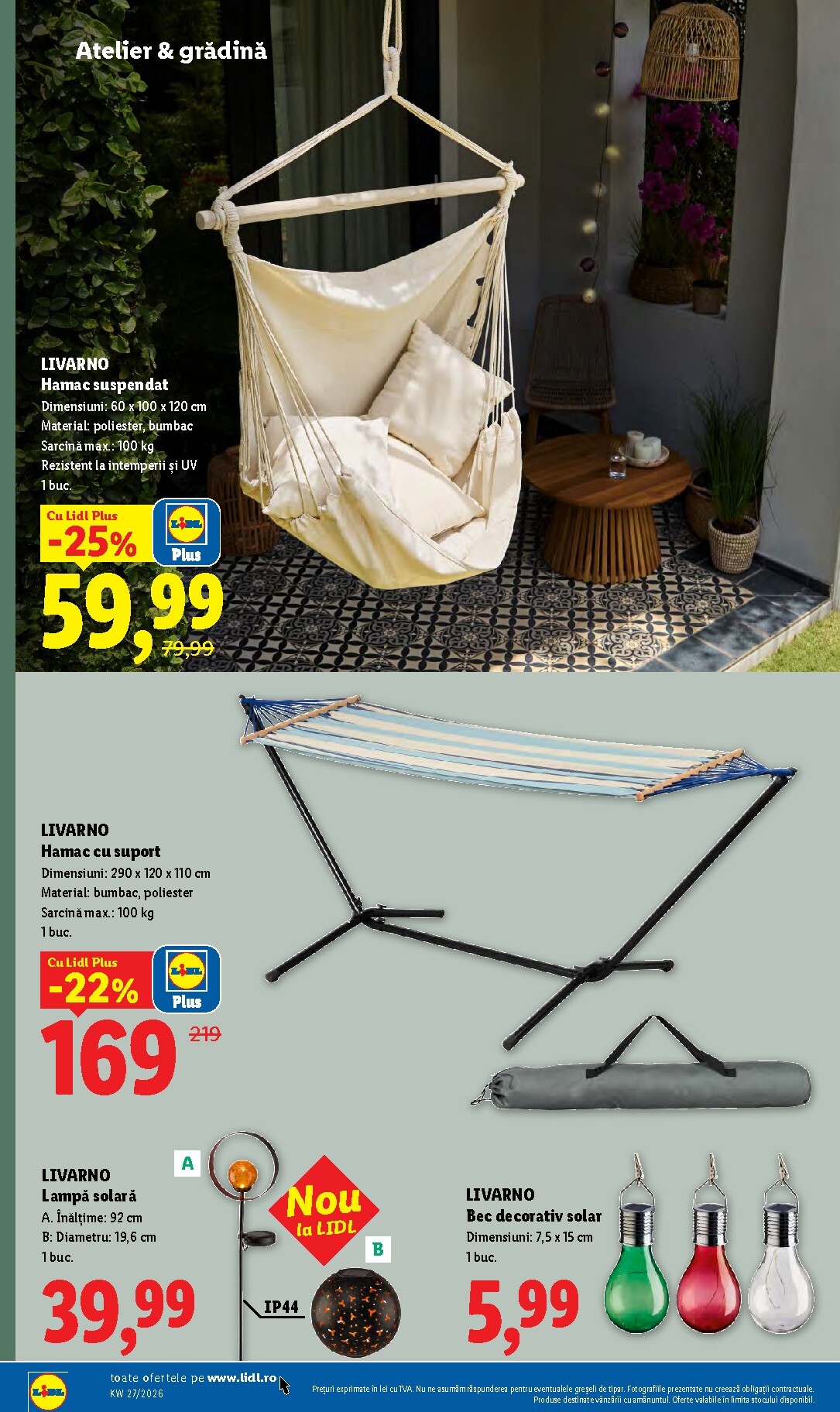lidl - Lidl - Catalogul săptămânal pliante pentru săptămâna viitoare de la luni 29.06.2026 până la duminică 05.07.2026 - page: 90