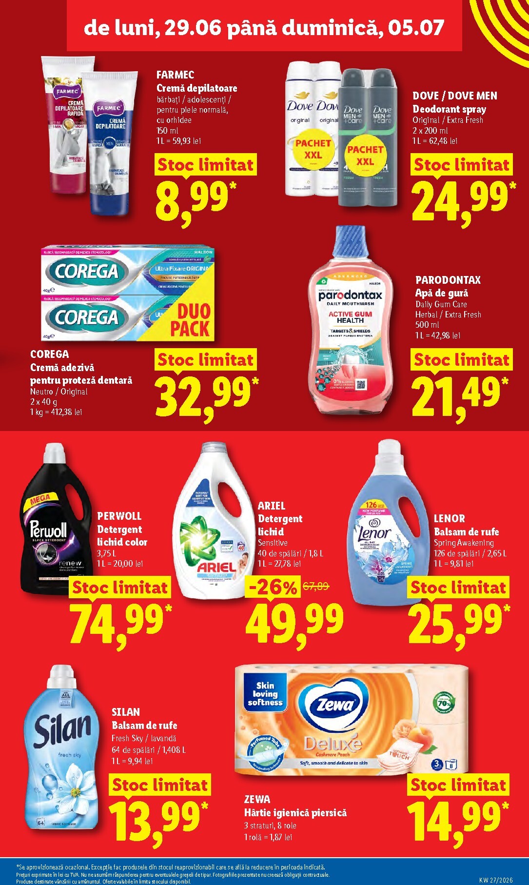 lidl - Lidl - Catalogul săptămânal pliante pentru săptămâna viitoare de la luni 29.06.2026 până la duminică 05.07.2026 - page: 29