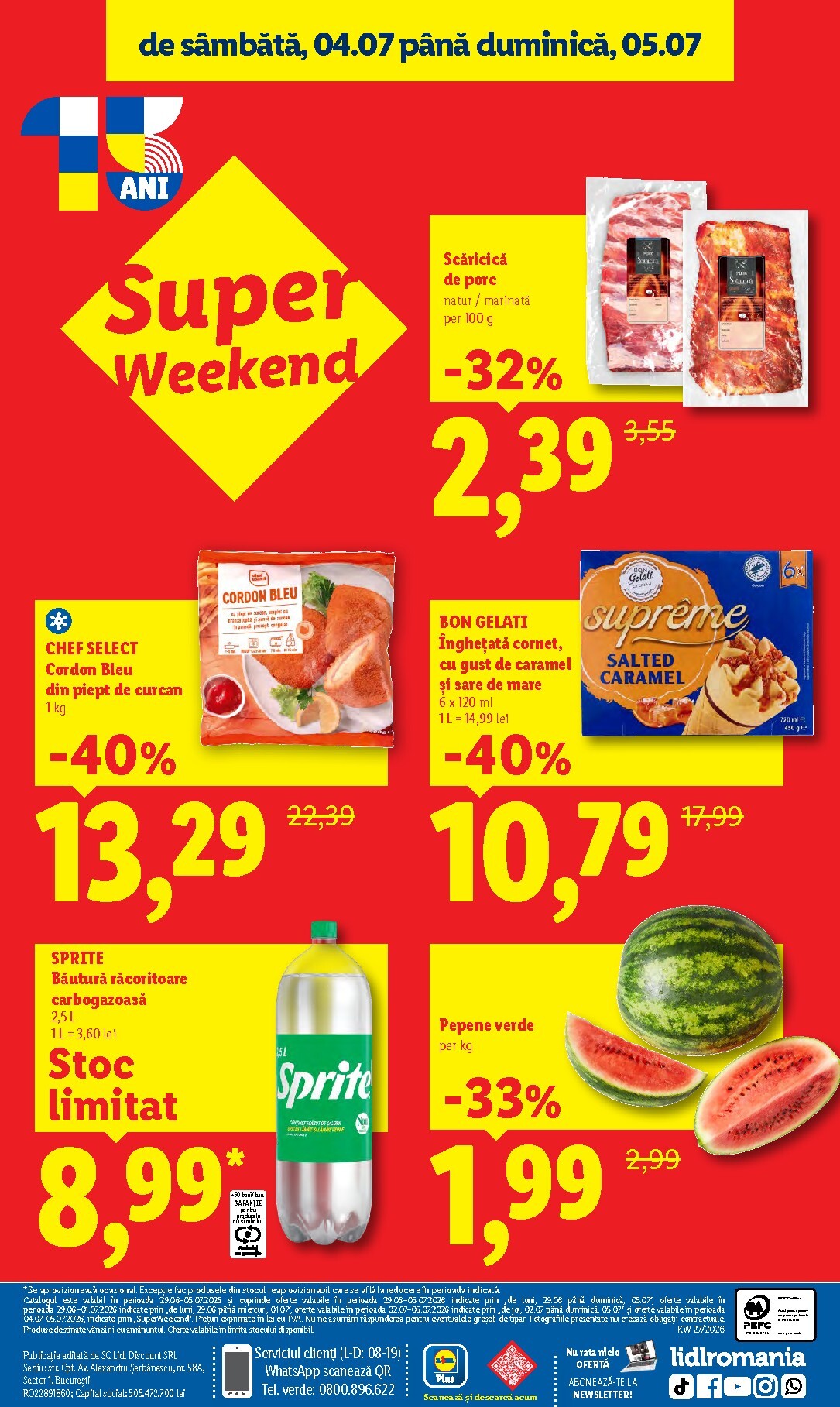 lidl - Lidl - Catalogul săptămânal pliante pentru săptămâna viitoare de la luni 29.06.2026 până la duminică 05.07.2026 - page: 96