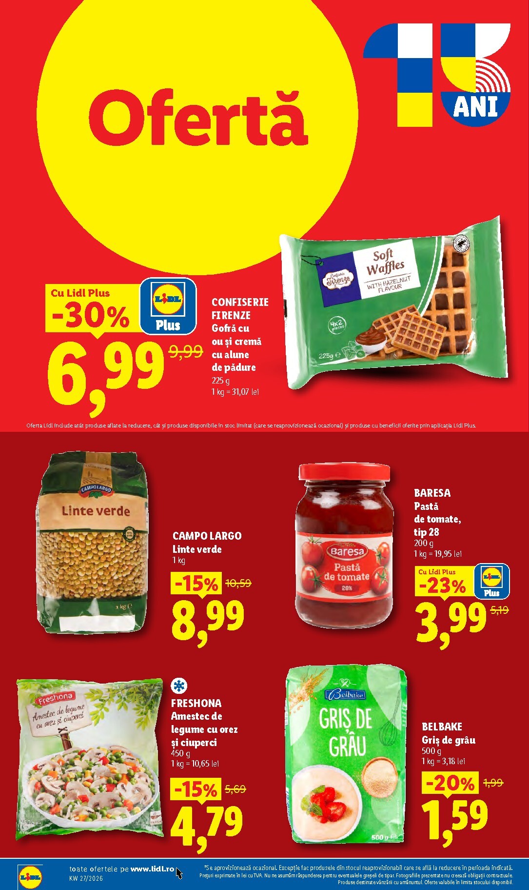 lidl - Lidl - Catalogul săptămânal pliante pentru săptămâna viitoare de la luni 29.06.2026 până la duminică 05.07.2026 - page: 12