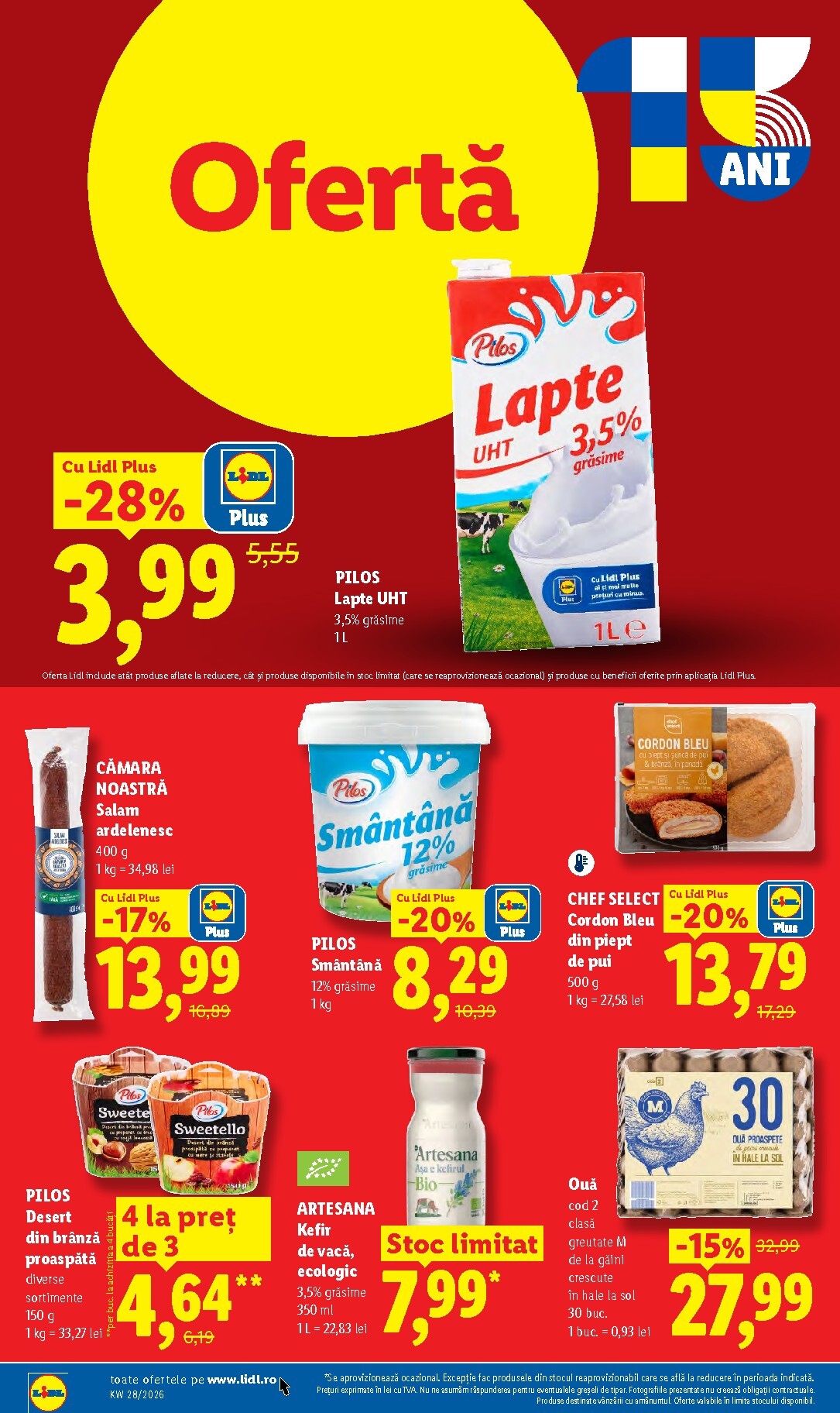 lidl - Brosura Lidl valabilă de la luni 06.07.2026 până la duminică 12.07.2026 - page: 14