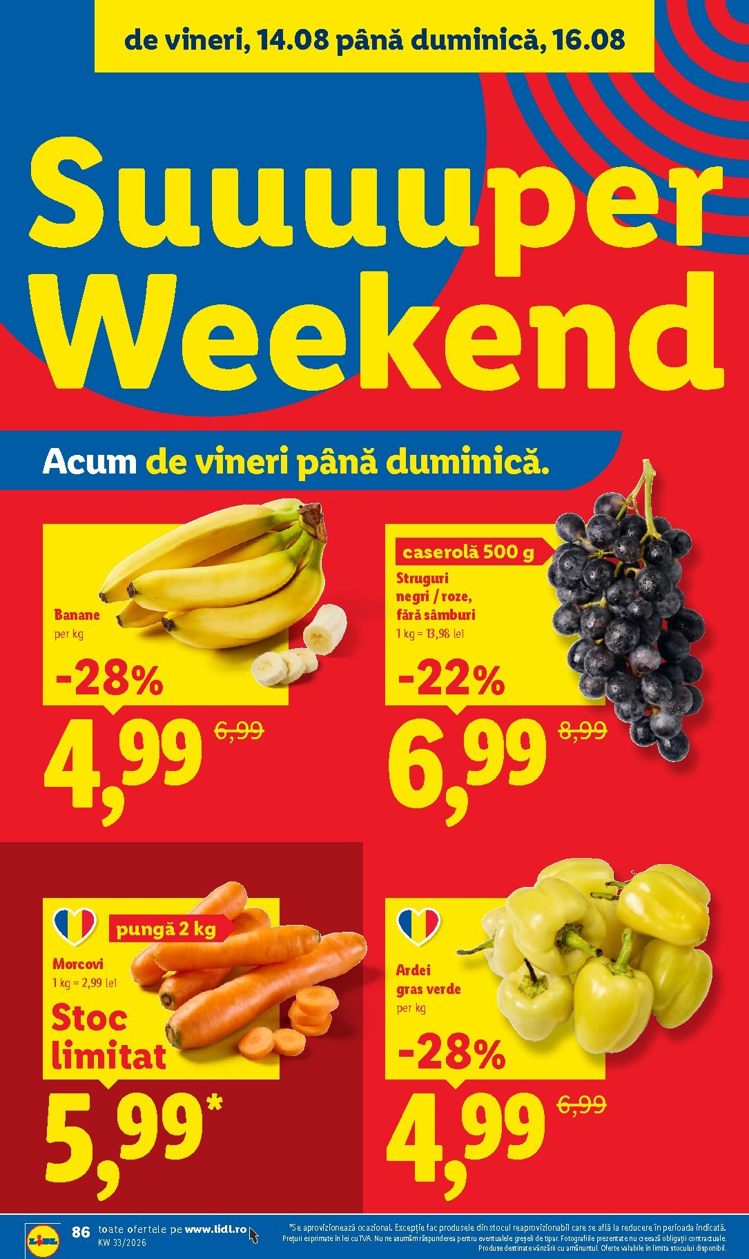 lidl - Lidl pliante pentru săptămâna viitoare de la luni 10.08.2026 până la duminică 16.08.2026 - page: 86