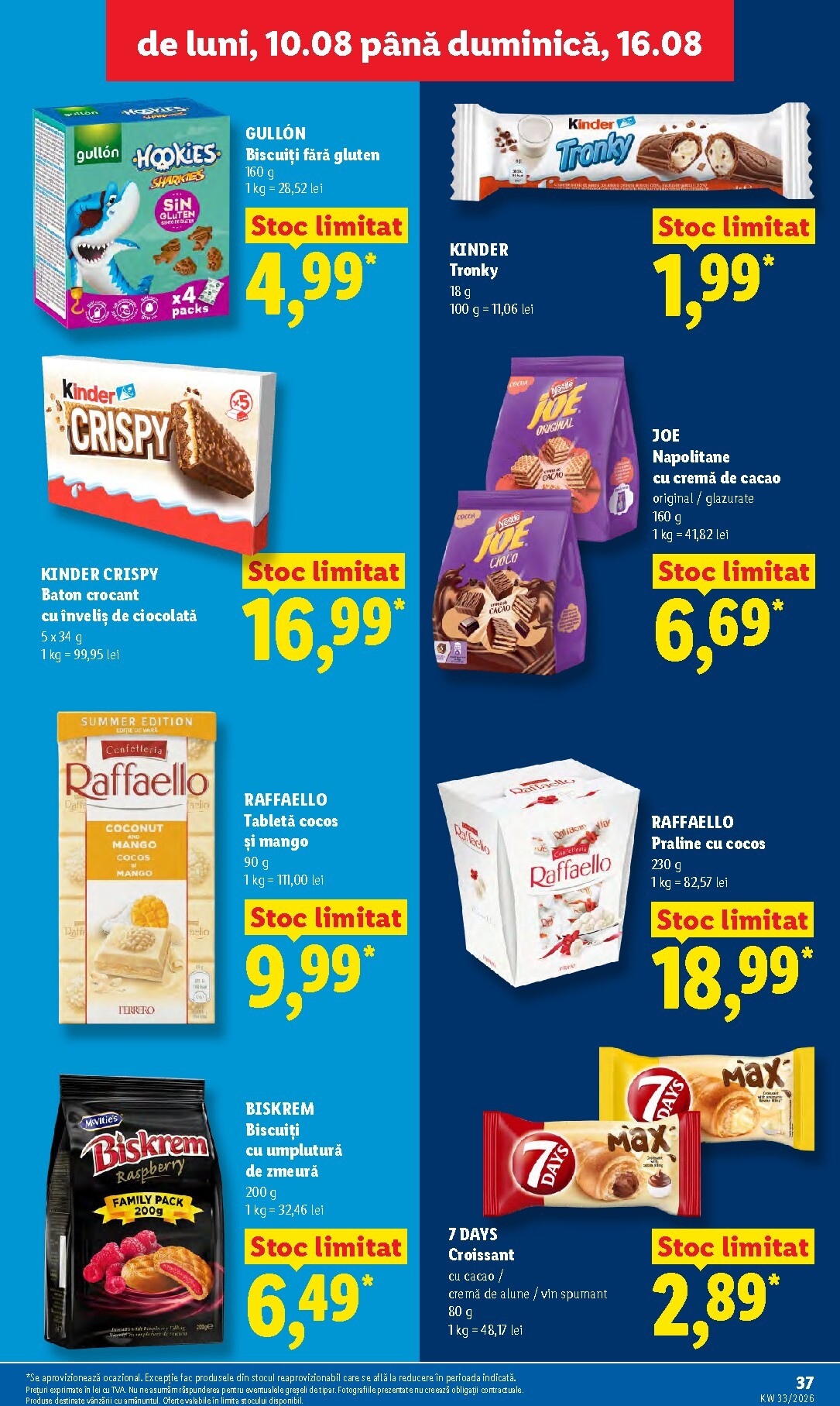 lidl - Lidl pliante pentru săptămâna viitoare de la luni 10.08.2026 până la duminică 16.08.2026 - page: 37