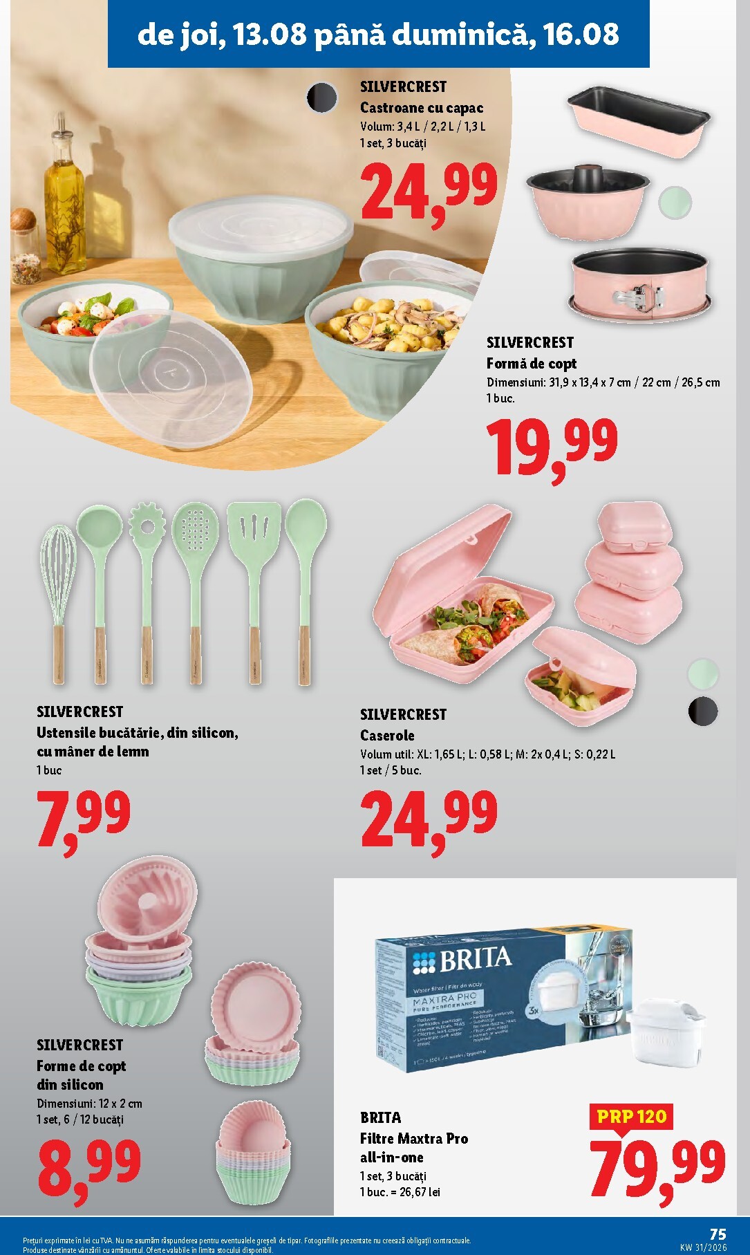 lidl - Lidl pliante pentru săptămâna viitoare de la luni 10.08.2026 până la duminică 16.08.2026 - page: 75
