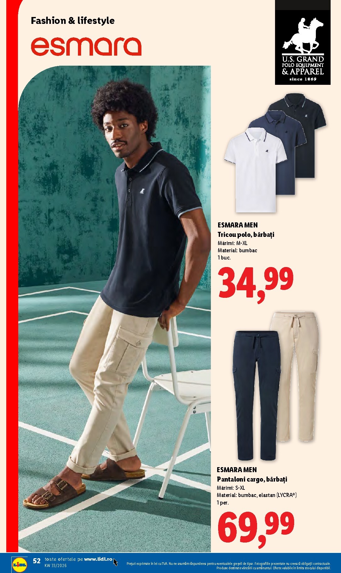 lidl - Lidl pliante pentru săptămâna viitoare de la luni 10.08.2026 până la duminică 16.08.2026 - page: 52