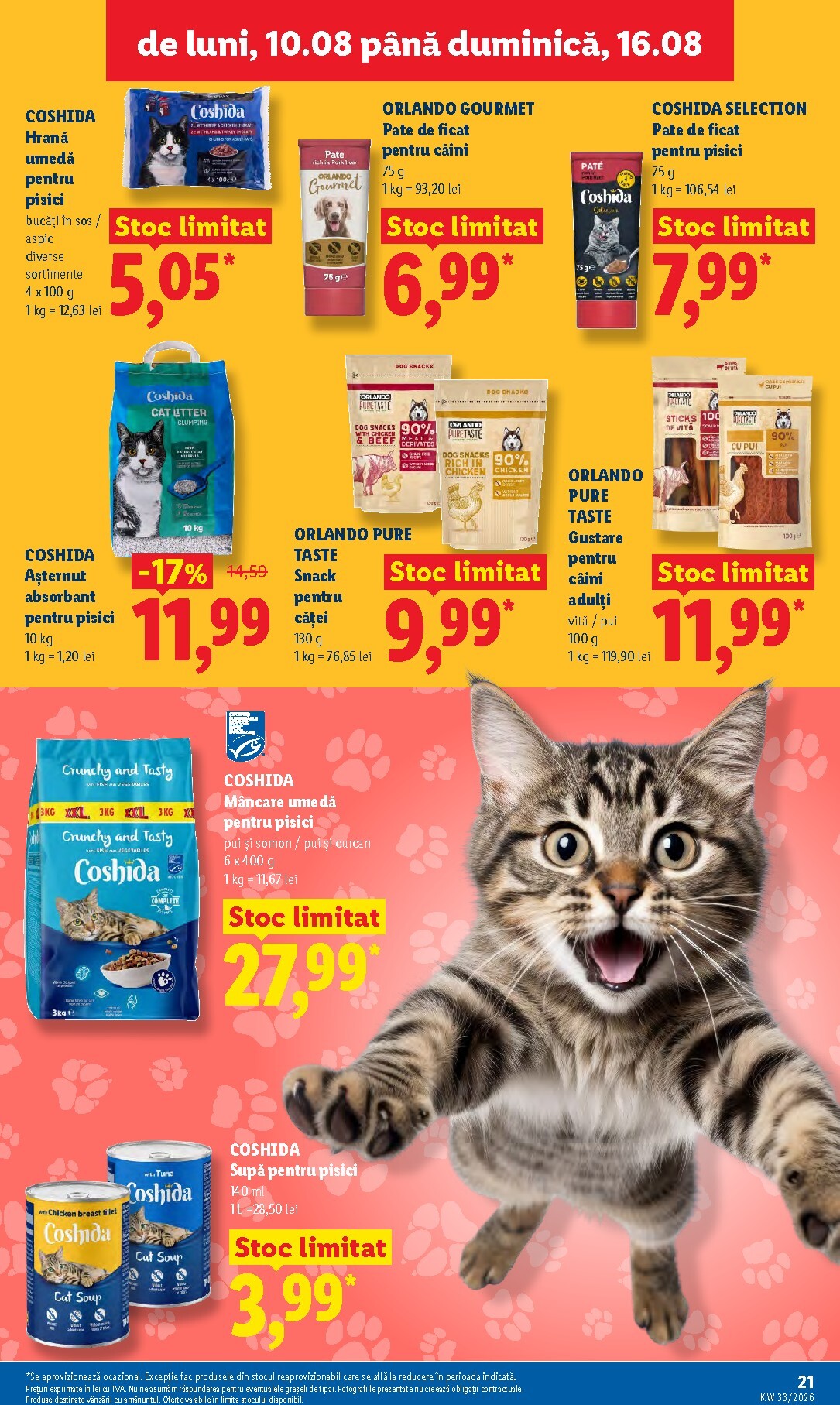 lidl - Lidl pliante pentru săptămâna viitoare de la luni 10.08.2026 până la duminică 16.08.2026 - page: 21