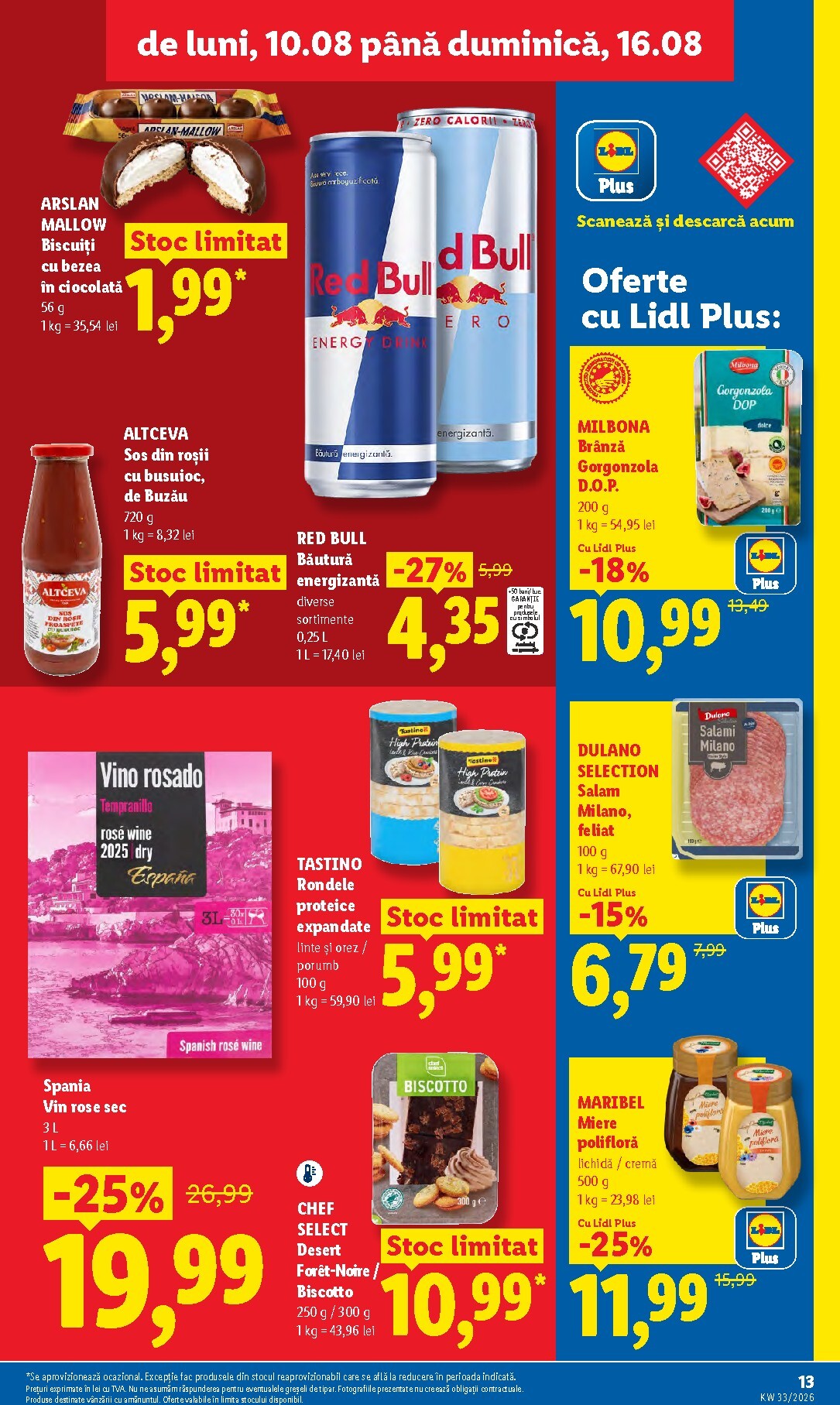 lidl - Lidl pliante pentru săptămâna viitoare de la luni 10.08.2026 până la duminică 16.08.2026 - page: 13