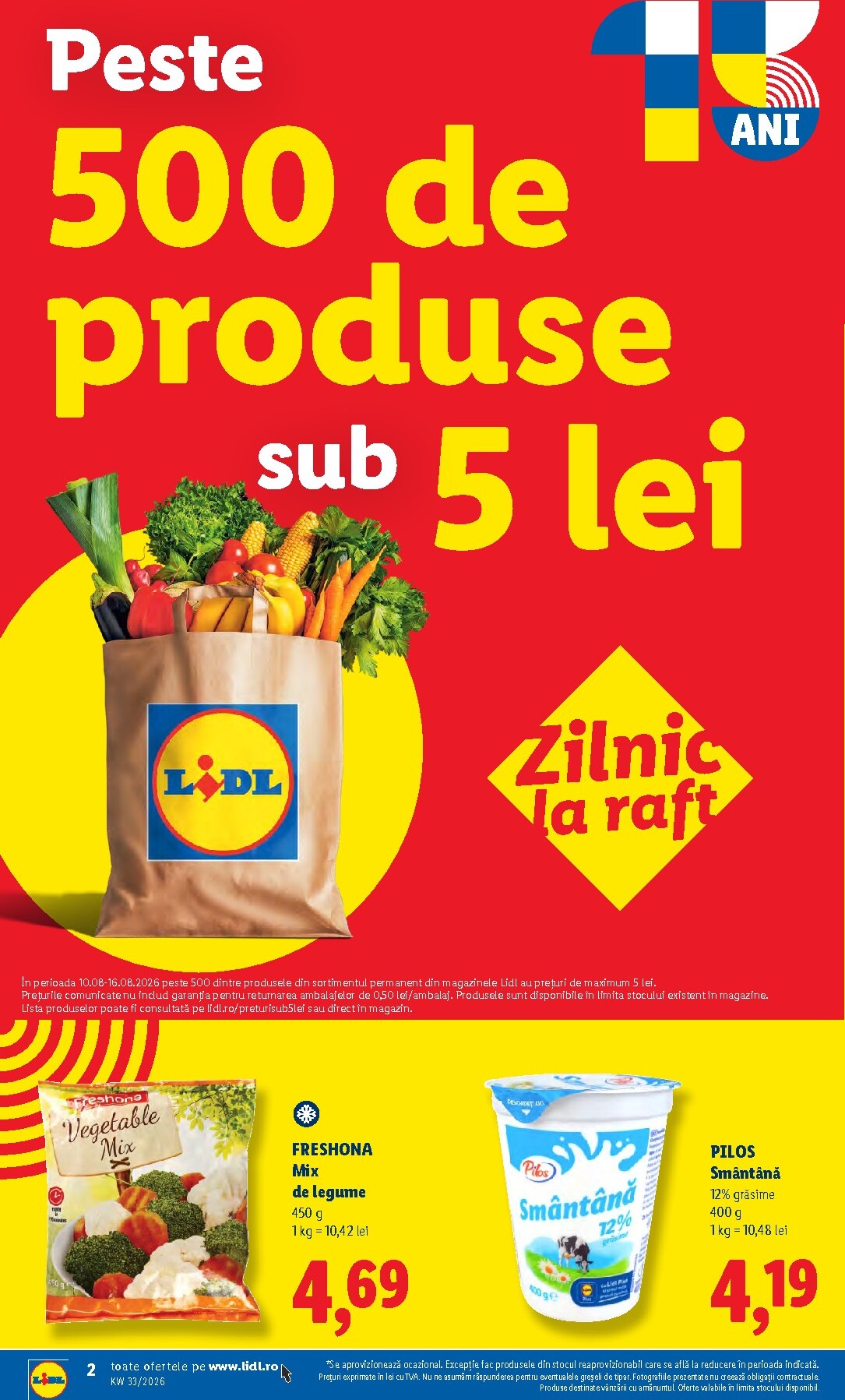 lidl - Lidl pliante pentru săptămâna viitoare de la luni 10.08.2026 până la duminică 16.08.2026 - page: 2