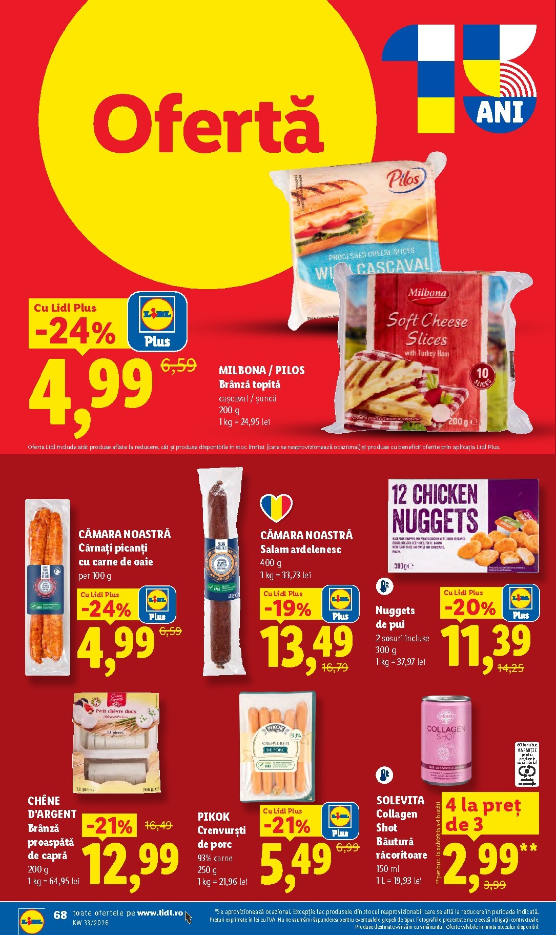 lidl - Lidl pliante pentru săptămâna viitoare de la luni 10.08.2026 până la duminică 16.08.2026 - page: 68