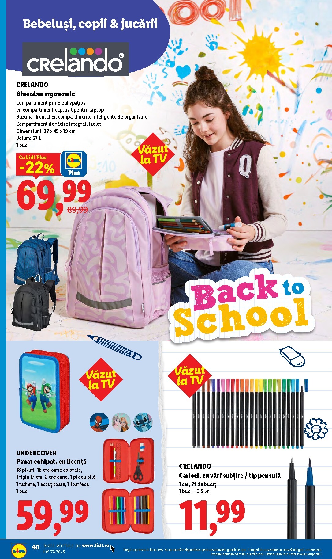 lidl - Lidl pliante pentru săptămâna viitoare de la luni 10.08.2026 până la duminică 16.08.2026 - page: 40