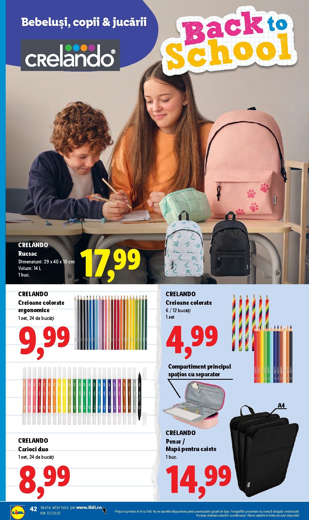 lidl - Lidl pliante pentru săptămâna viitoare de la luni 10.08.2026 până la duminică 16.08.2026 - page: 42