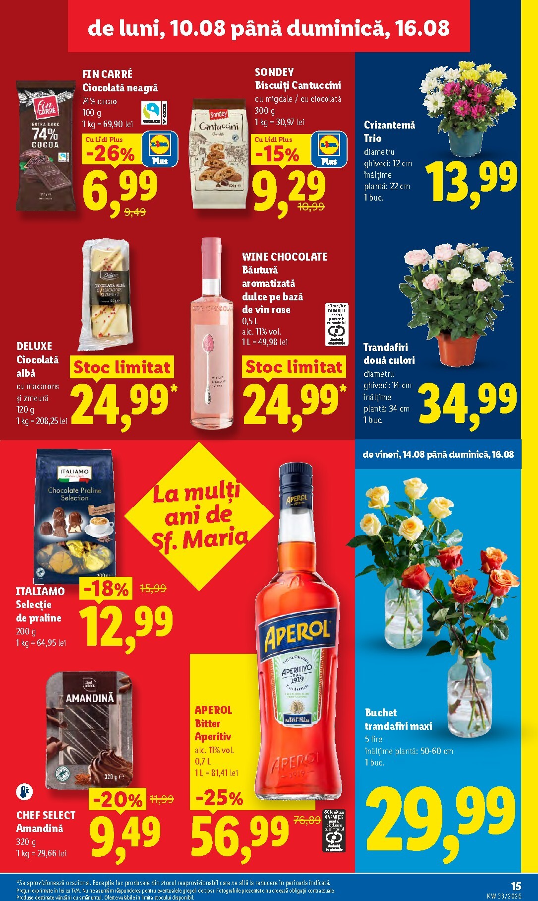 lidl - Lidl pliante pentru săptămâna viitoare de la luni 10.08.2026 până la duminică 16.08.2026 - page: 15