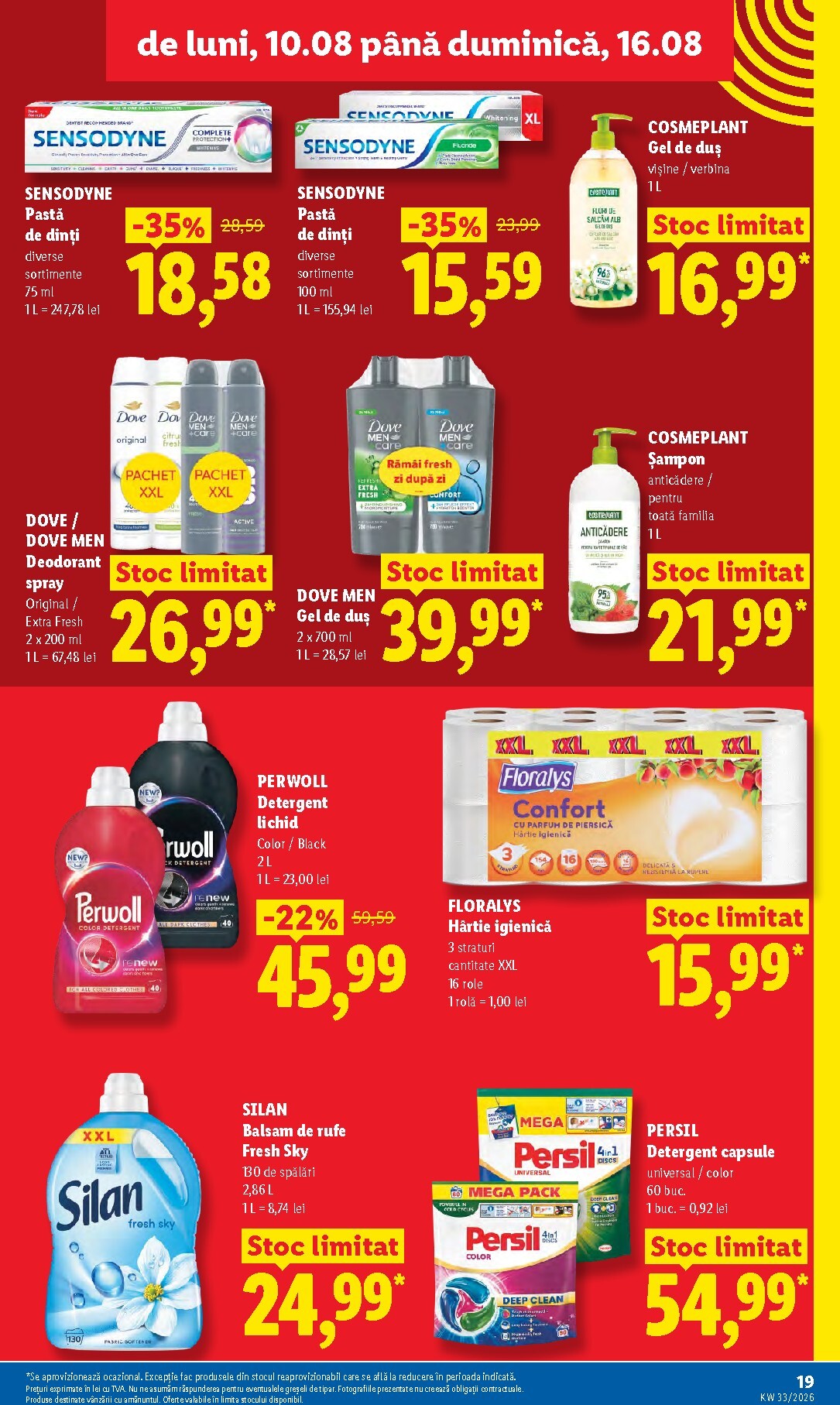 lidl - Lidl pliante pentru săptămâna viitoare de la luni 10.08.2026 până la duminică 16.08.2026 - page: 19