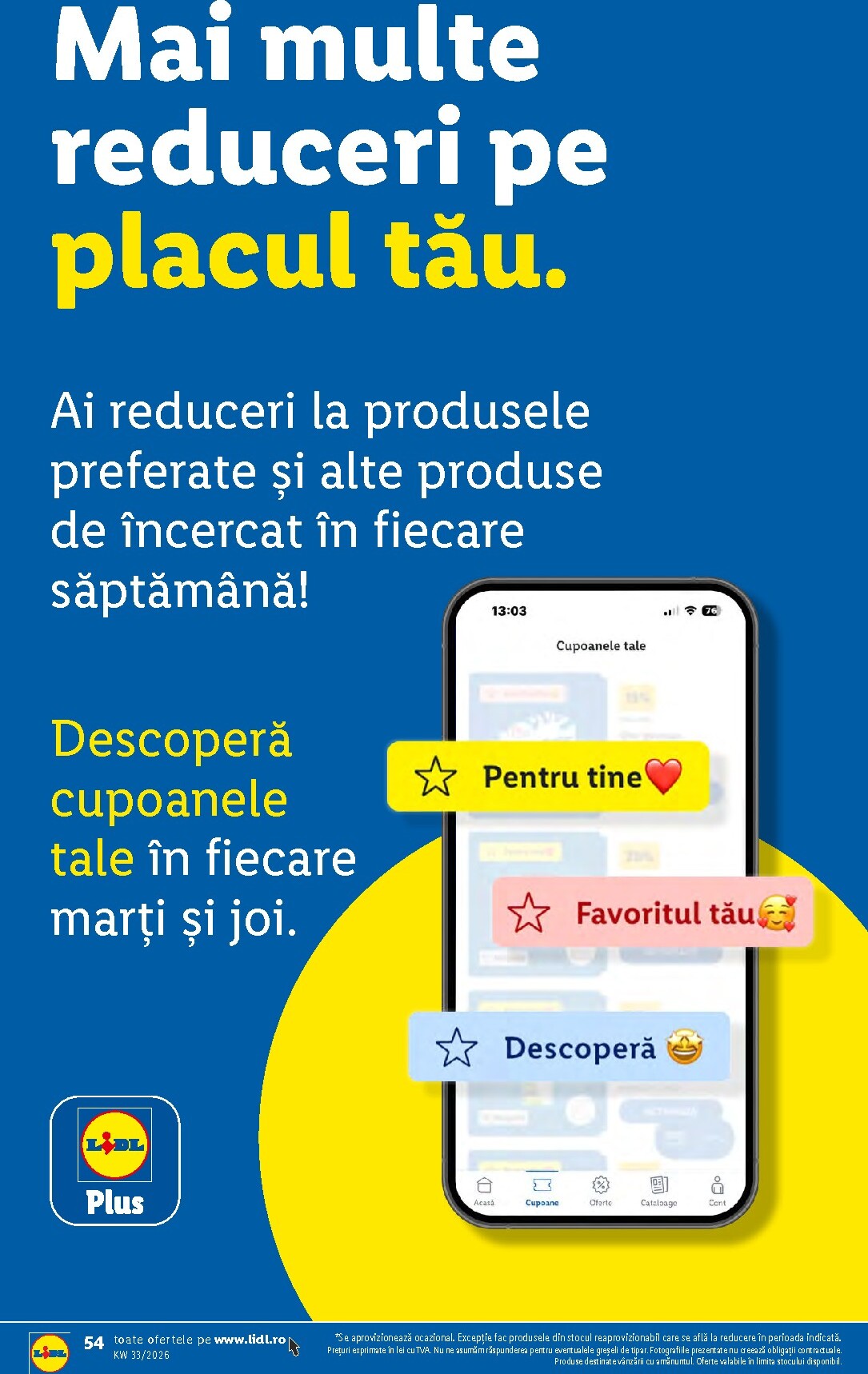 lidl - Lidl pliante pentru săptămâna viitoare de la luni 10.08.2026 până la duminică 16.08.2026 - page: 54