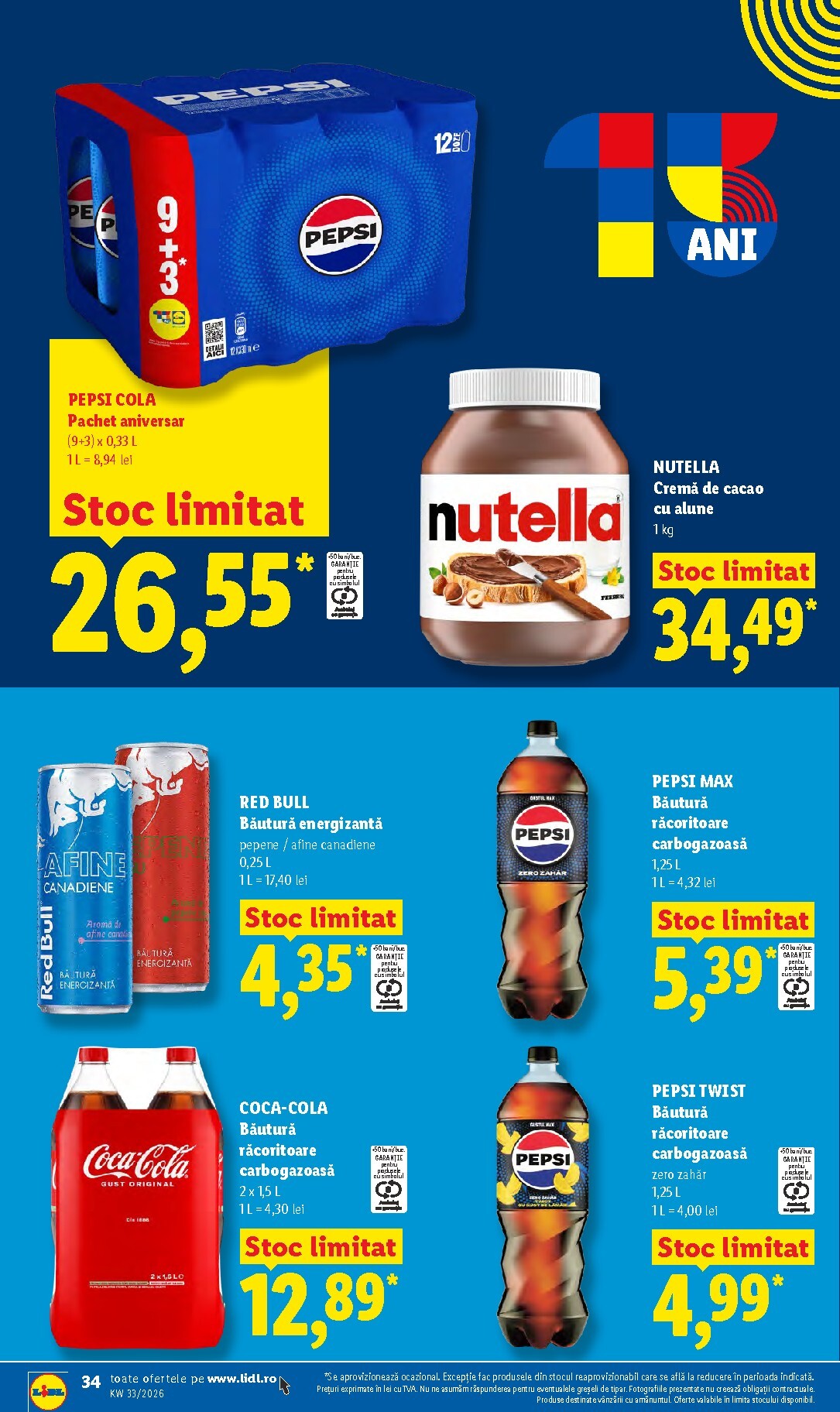 lidl - Lidl pliante pentru săptămâna viitoare de la luni 10.08.2026 până la duminică 16.08.2026 - page: 34