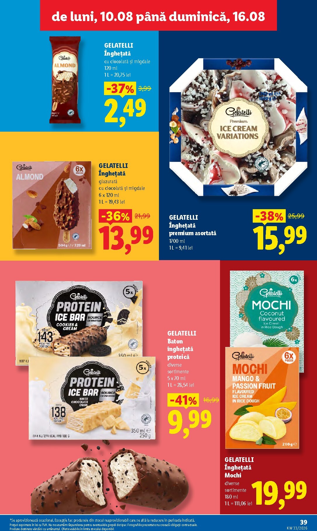 lidl - Lidl pliante pentru săptămâna viitoare de la luni 10.08.2026 până la duminică 16.08.2026 - page: 39