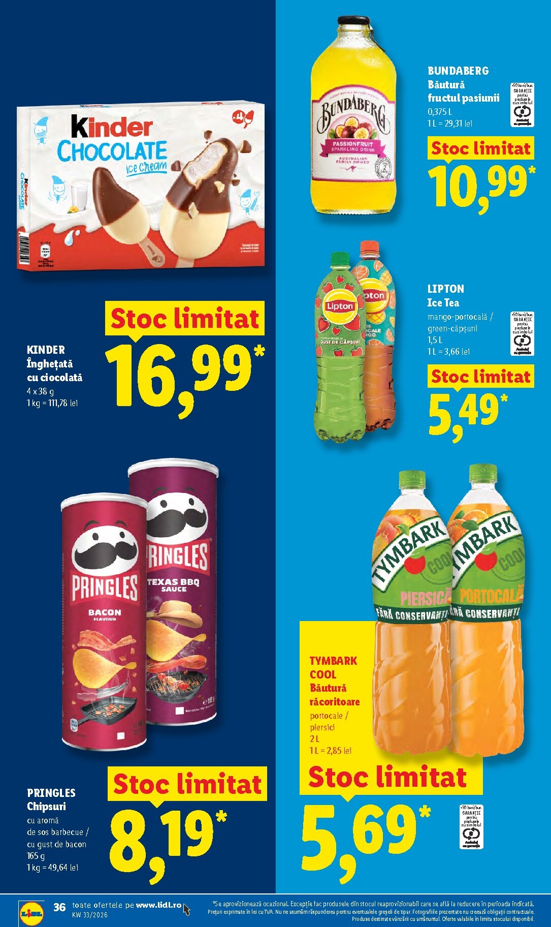 lidl - Lidl pliante pentru săptămâna viitoare de la luni 10.08.2026 până la duminică 16.08.2026 - page: 36