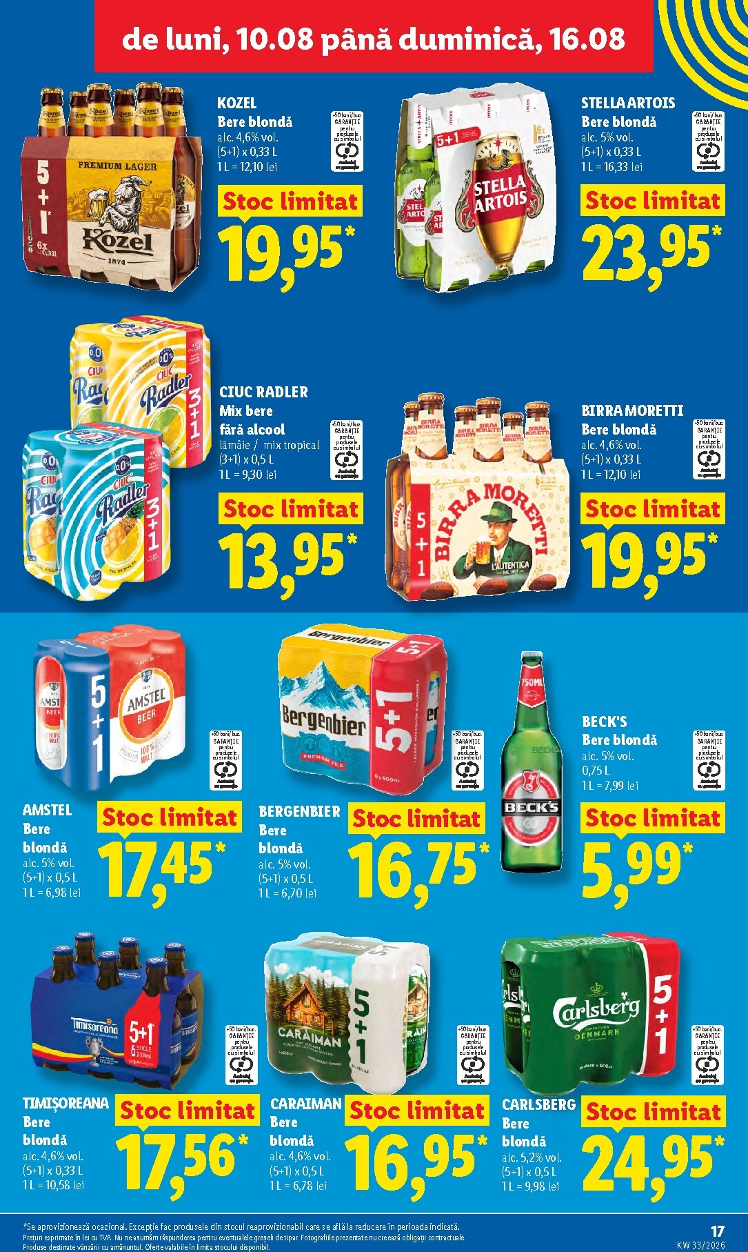 lidl - Lidl pliante pentru săptămâna viitoare de la luni 10.08.2026 până la duminică 16.08.2026 - page: 17