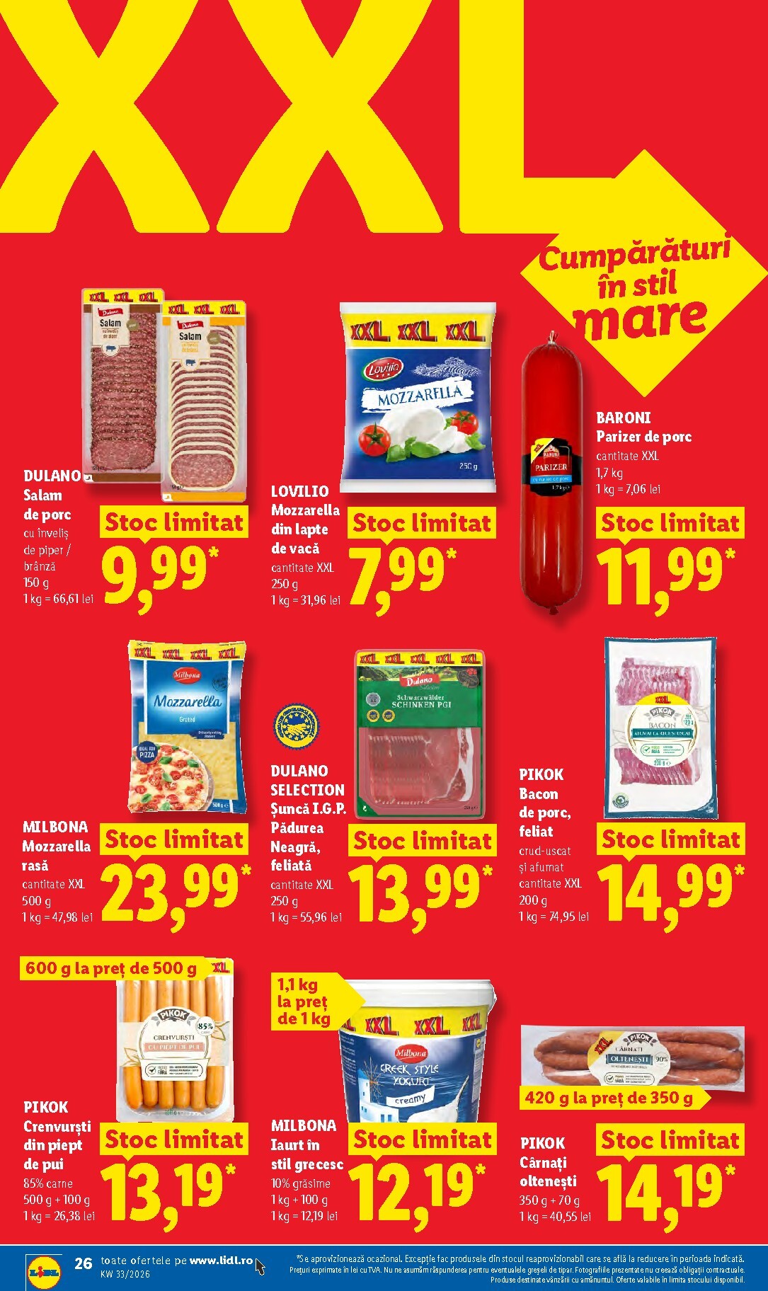 lidl - Lidl pliante pentru săptămâna viitoare de la luni 10.08.2026 până la duminică 16.08.2026 - page: 26