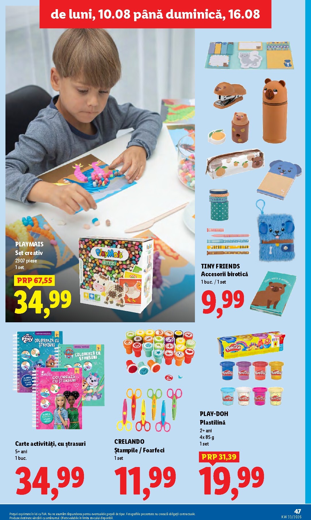 lidl - Lidl pliante pentru săptămâna viitoare de la luni 10.08.2026 până la duminică 16.08.2026 - page: 47